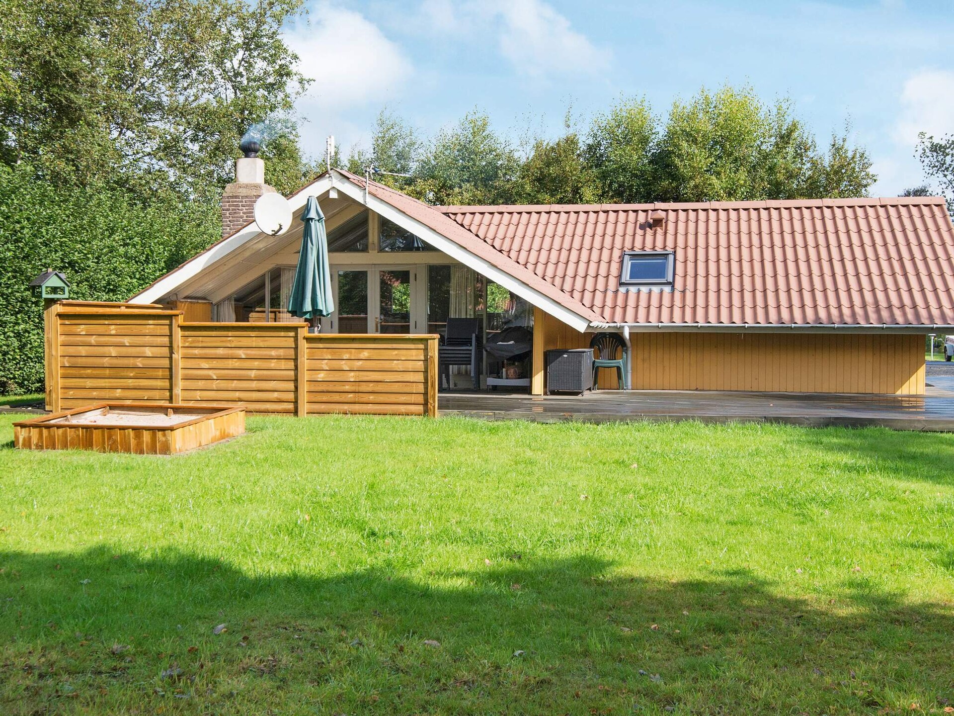 Vrijstaand vakantiehuis bij Bork Havn, 900m van het fjord - foto 1