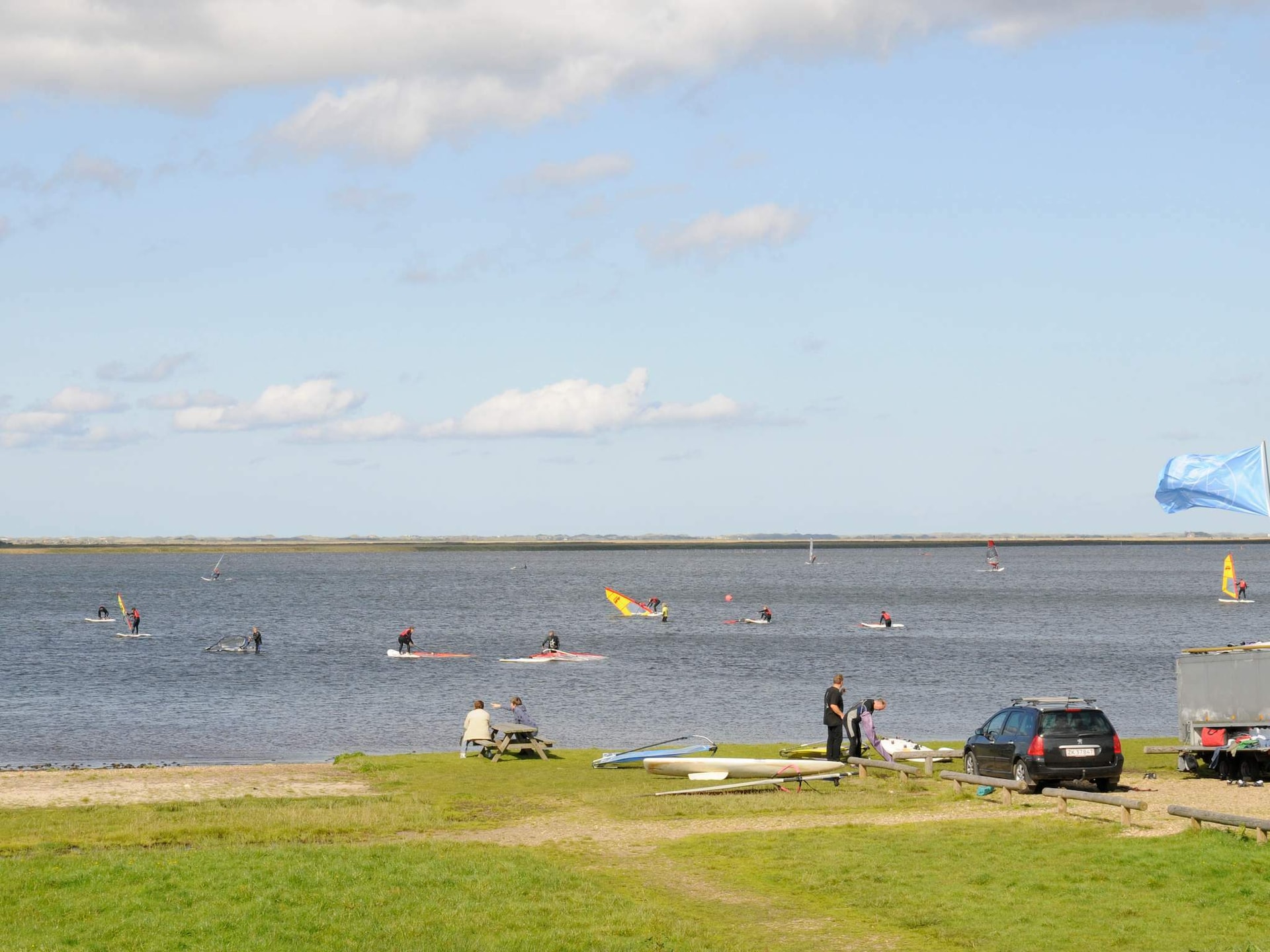 Eerstelijns vakantiehuis aan de Ringkøbing Fjord met panoramisch uitzicht - foto 37