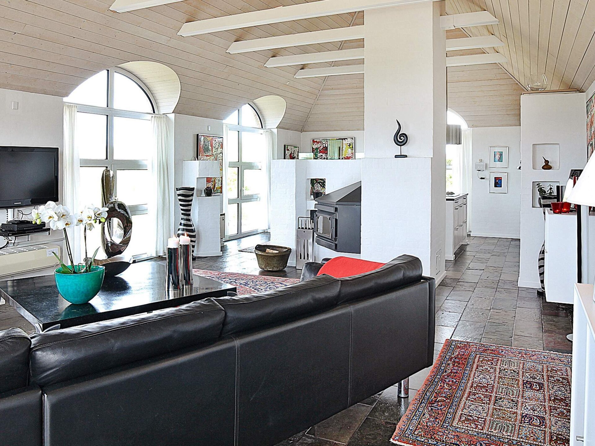 Aan zee: Ruim vakantiehuis in Ringkøbing met sauna en whirlpool · 6 pers. - foto 17