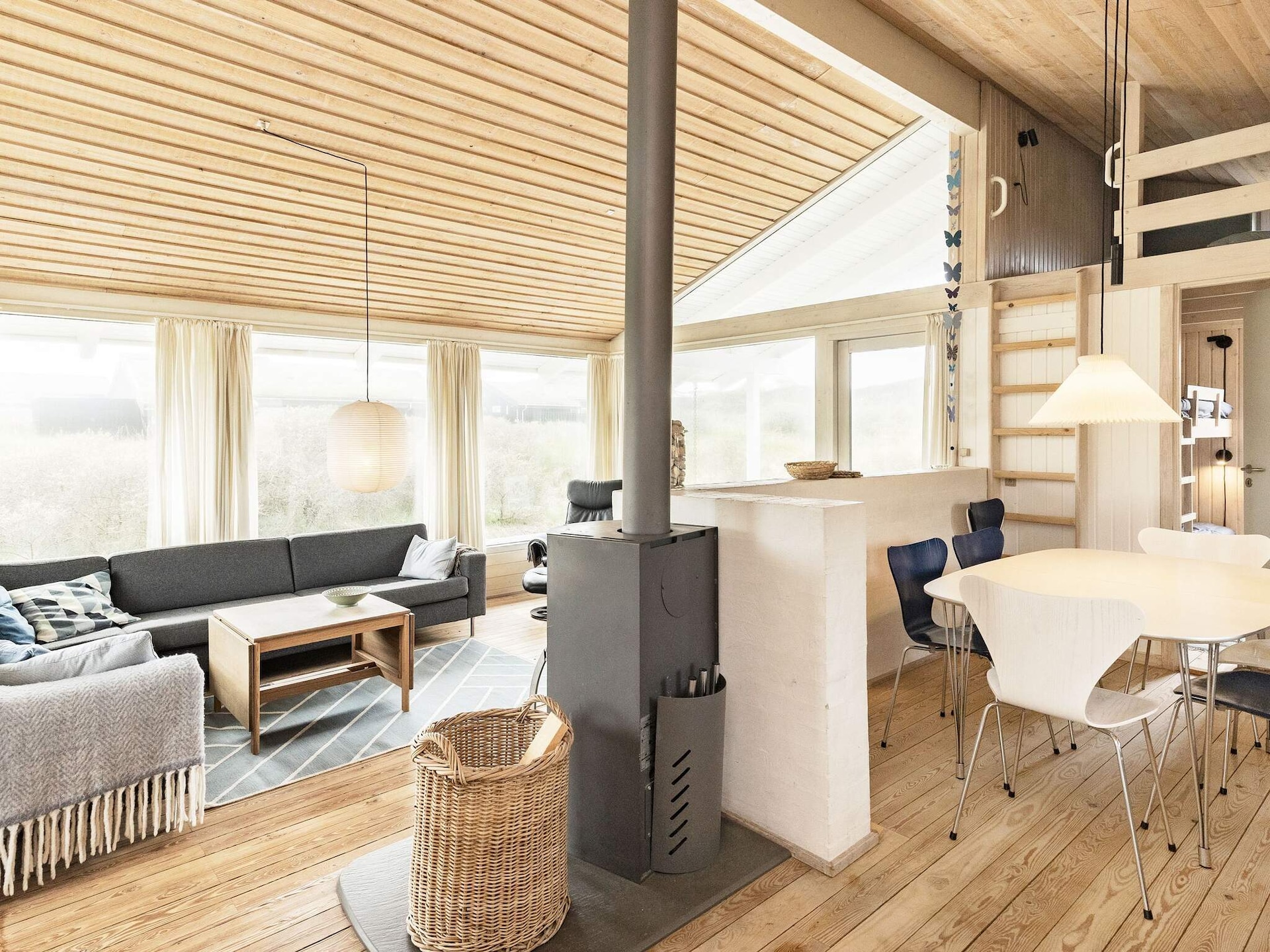 Op 300 m van zee: Licht vakantiehuis in Pandrup voor 8 personen - foto 24