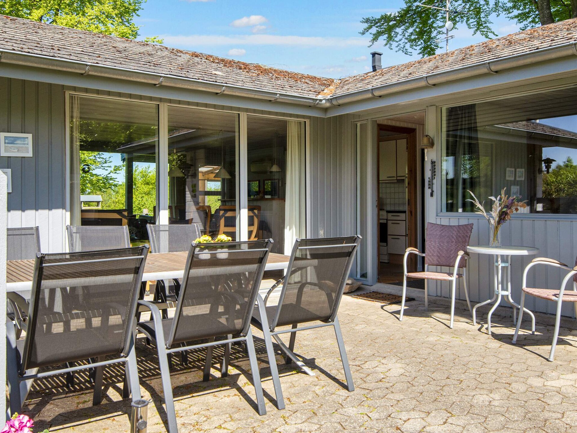 Vrijstaand vakantiehuis in Glesborg, 800m van de zee met houtgestookte hottub - foto 32