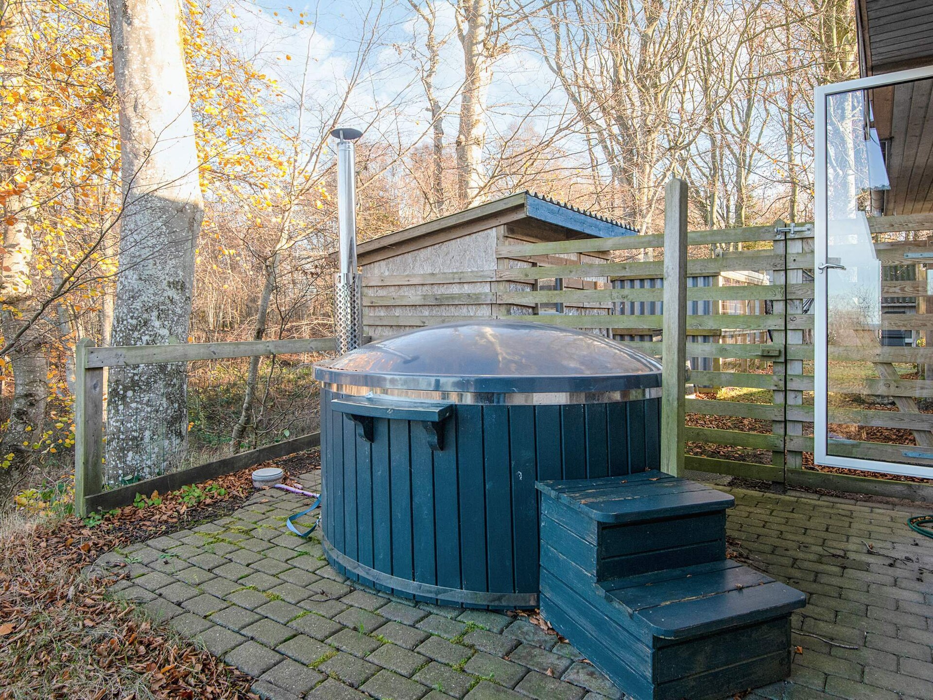 Vrijstaand vakantiehuis in Glesborg, 800m van de zee met houtgestookte hottub - foto 40