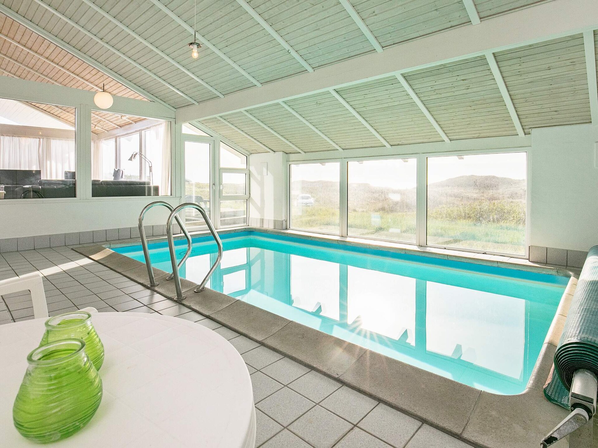 Vrijstaand vakantiehuis met zwembad, sauna en zeezicht op 100m van strand - foto 12