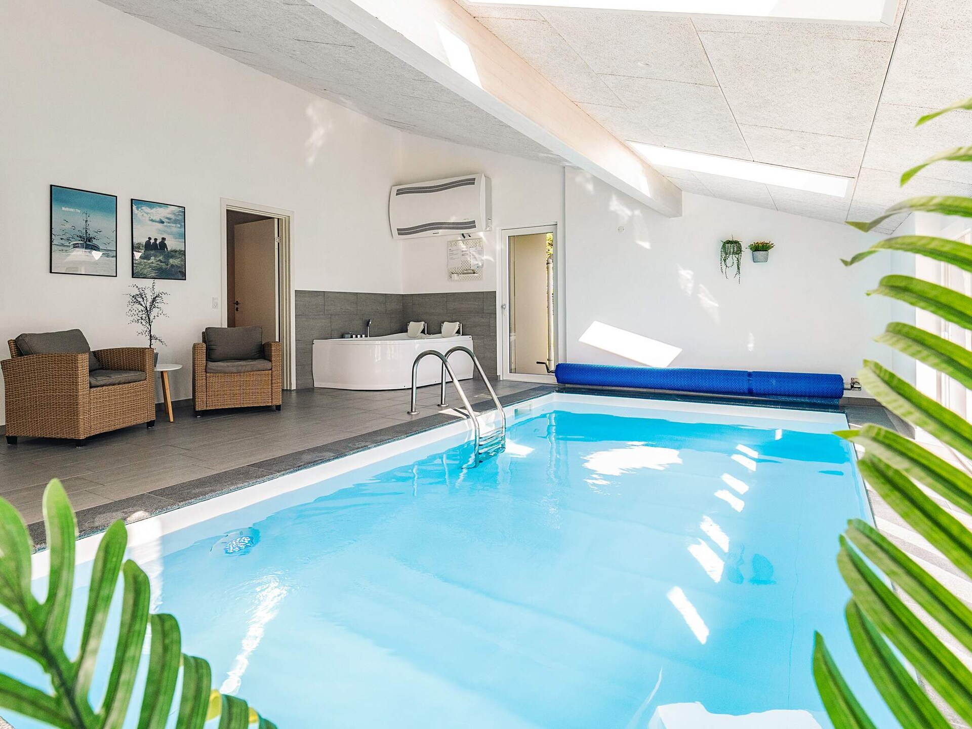 Luxe vakantiehuis bij Klitmøller met privé-zwembad, sauna en whirlpool - foto 25