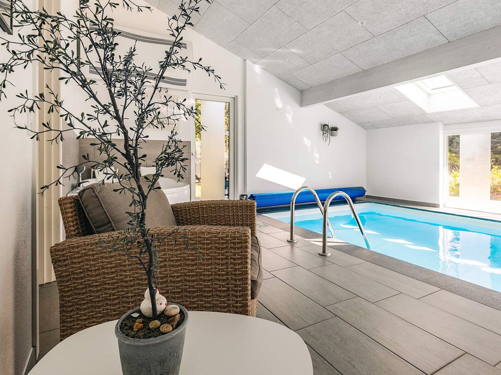 Luxe vakantiehuis bij Klitmøller met privé-zwembad, sauna en whirlpool - foto 27