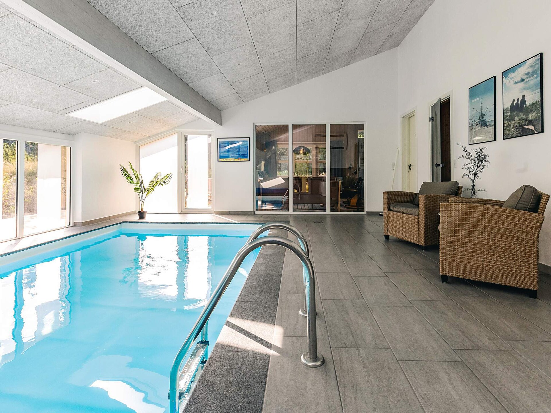 Luxe vakantiehuis bij Klitmøller met privé-zwembad, sauna en whirlpool - foto 28