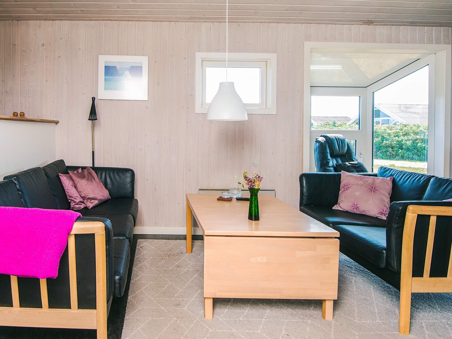 Licht vakantiehuis met zeezicht op 200 meter van Nørlev Strand - foto 21
