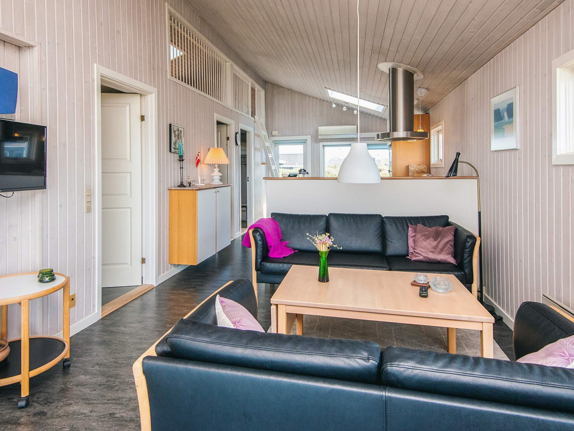 Licht vakantiehuis met zeezicht op 200 meter van Nørlev Strand - foto 23
