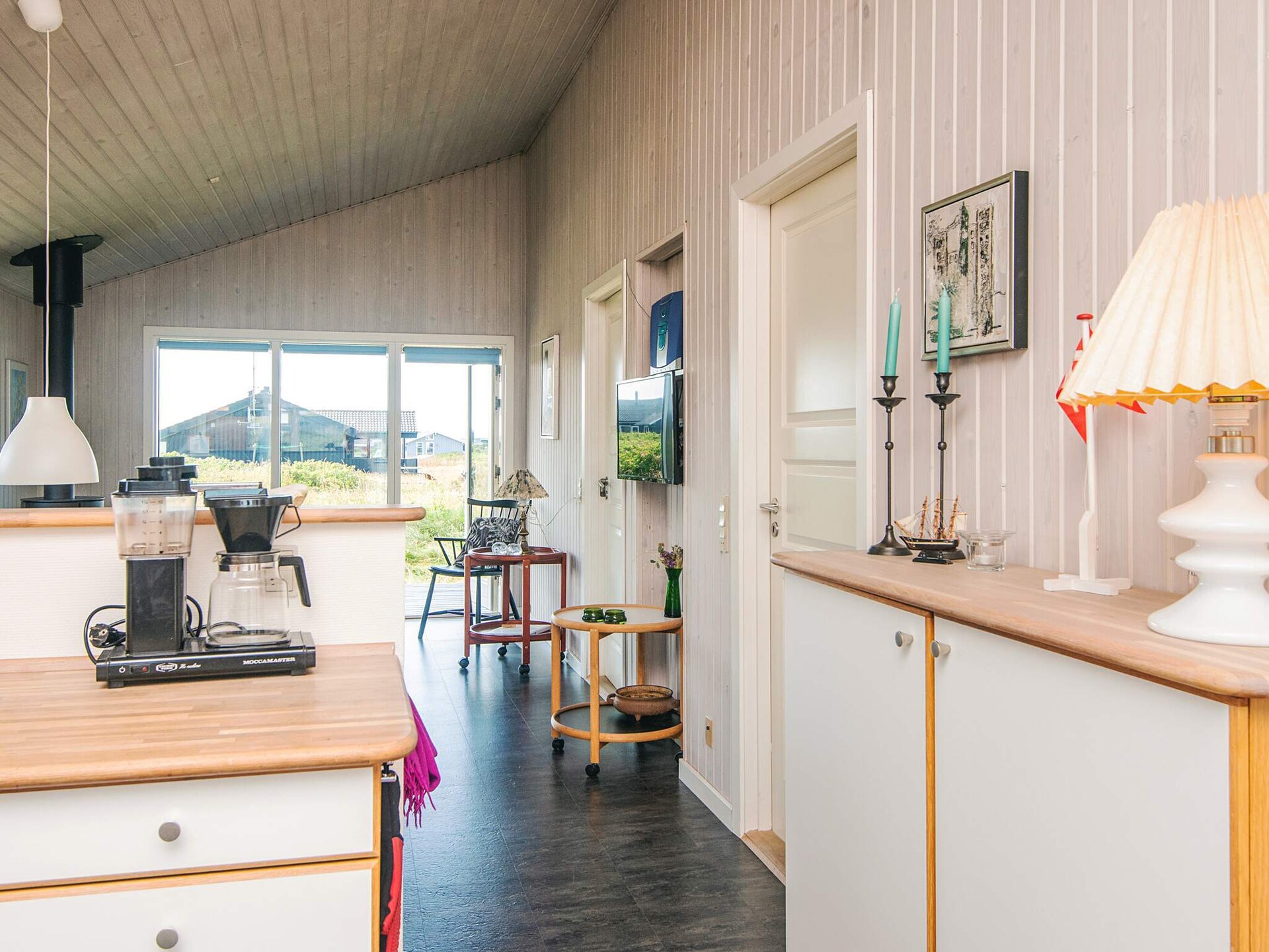 Licht vakantiehuis met zeezicht op 200 meter van Nørlev Strand - foto 28