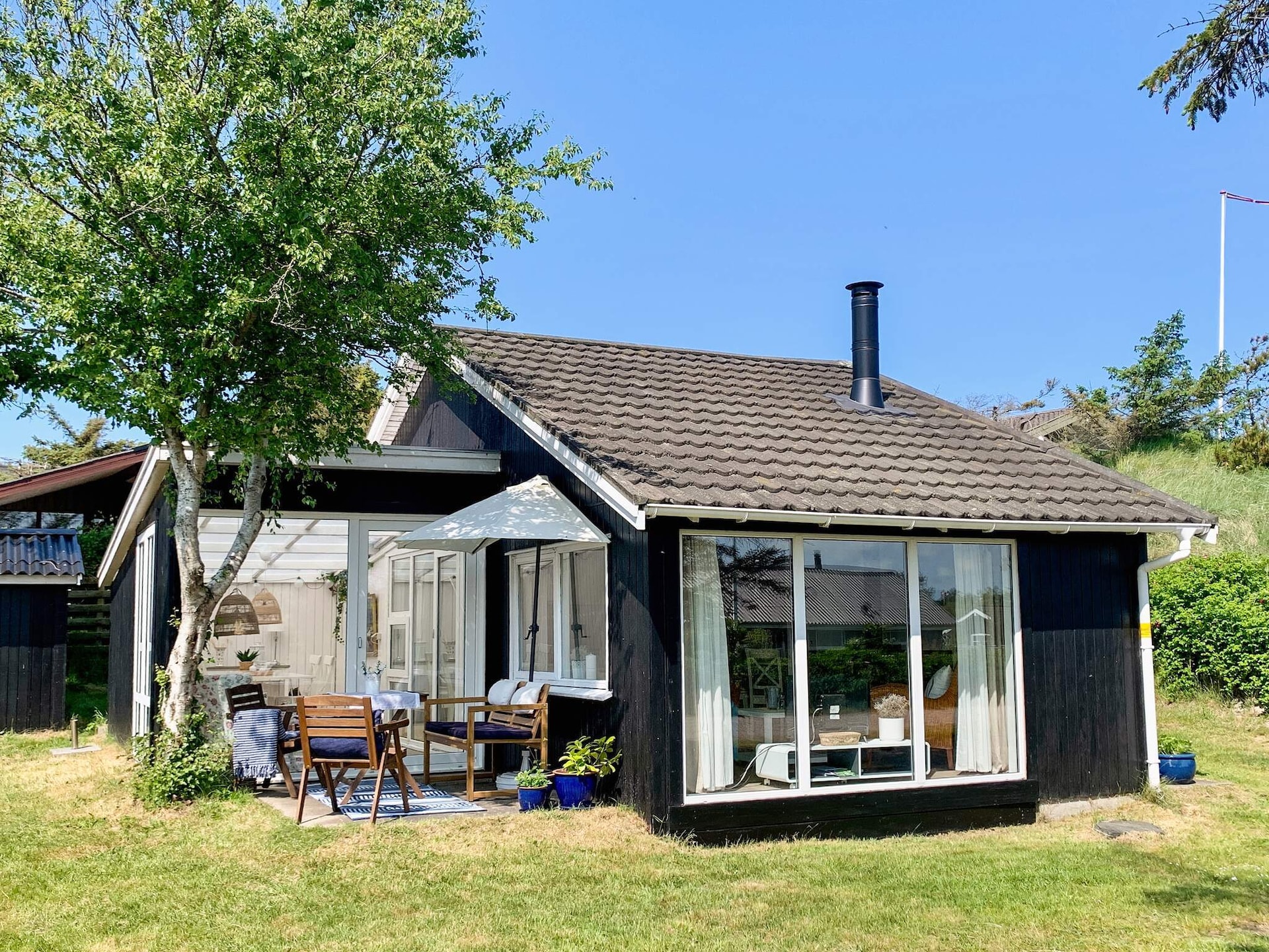 Op 600 m van zee: Gezellig vakantiehuis voor 4 personen in Blokhus - foto 1