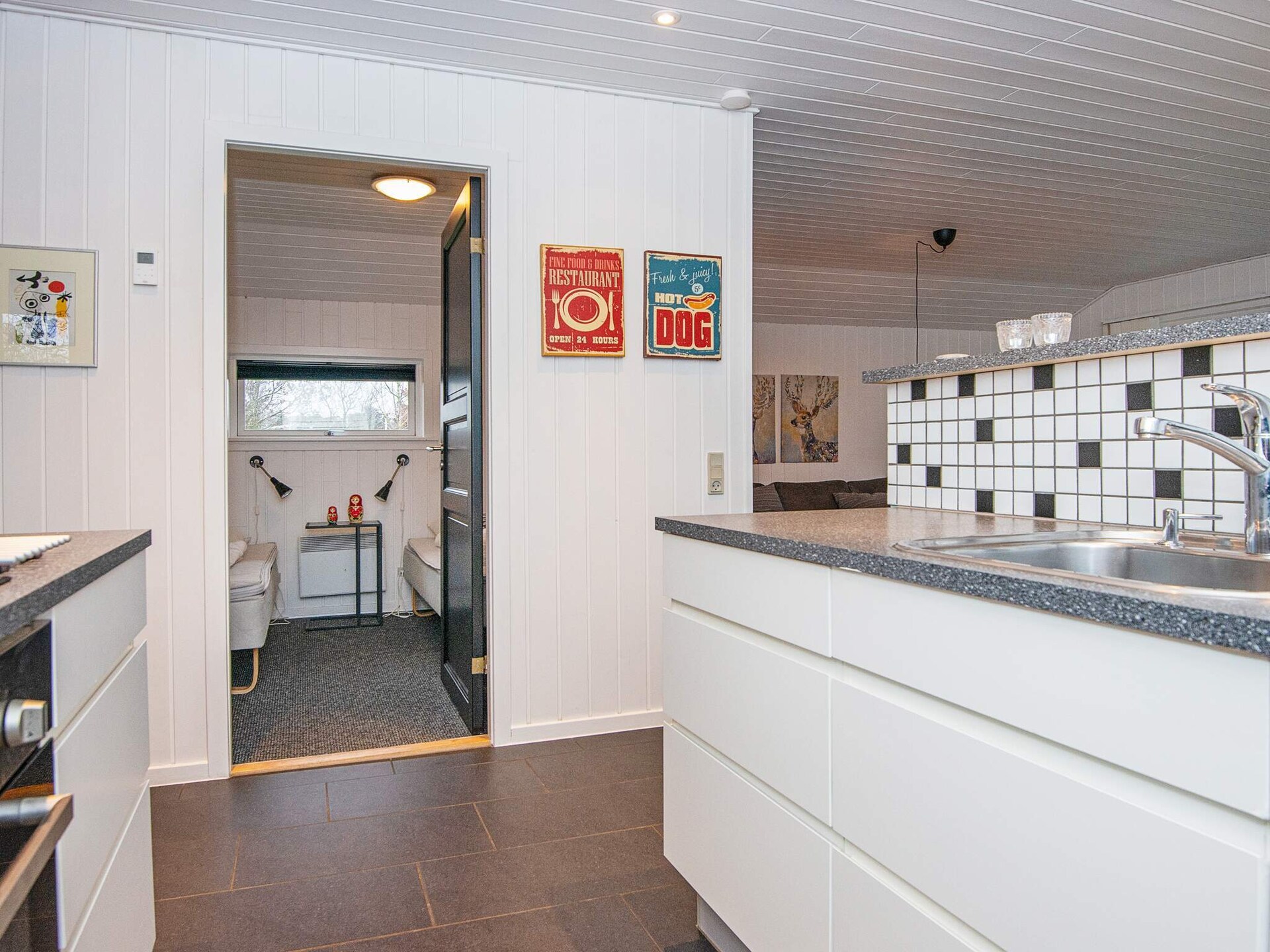 Op 700 m van zee: Modern vakantiehuis in Tarm voor 8 personen - foto 20