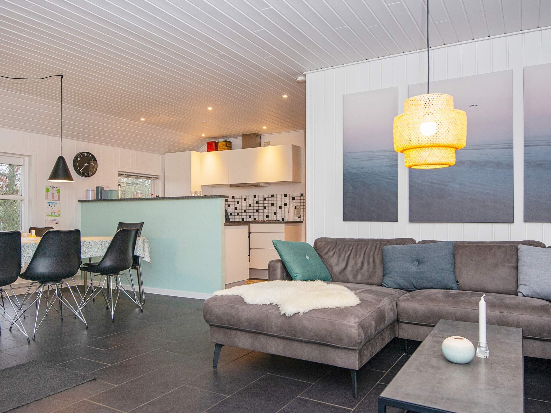 Op 700 m van zee: Modern vakantiehuis in Tarm voor 8 personen - foto 24