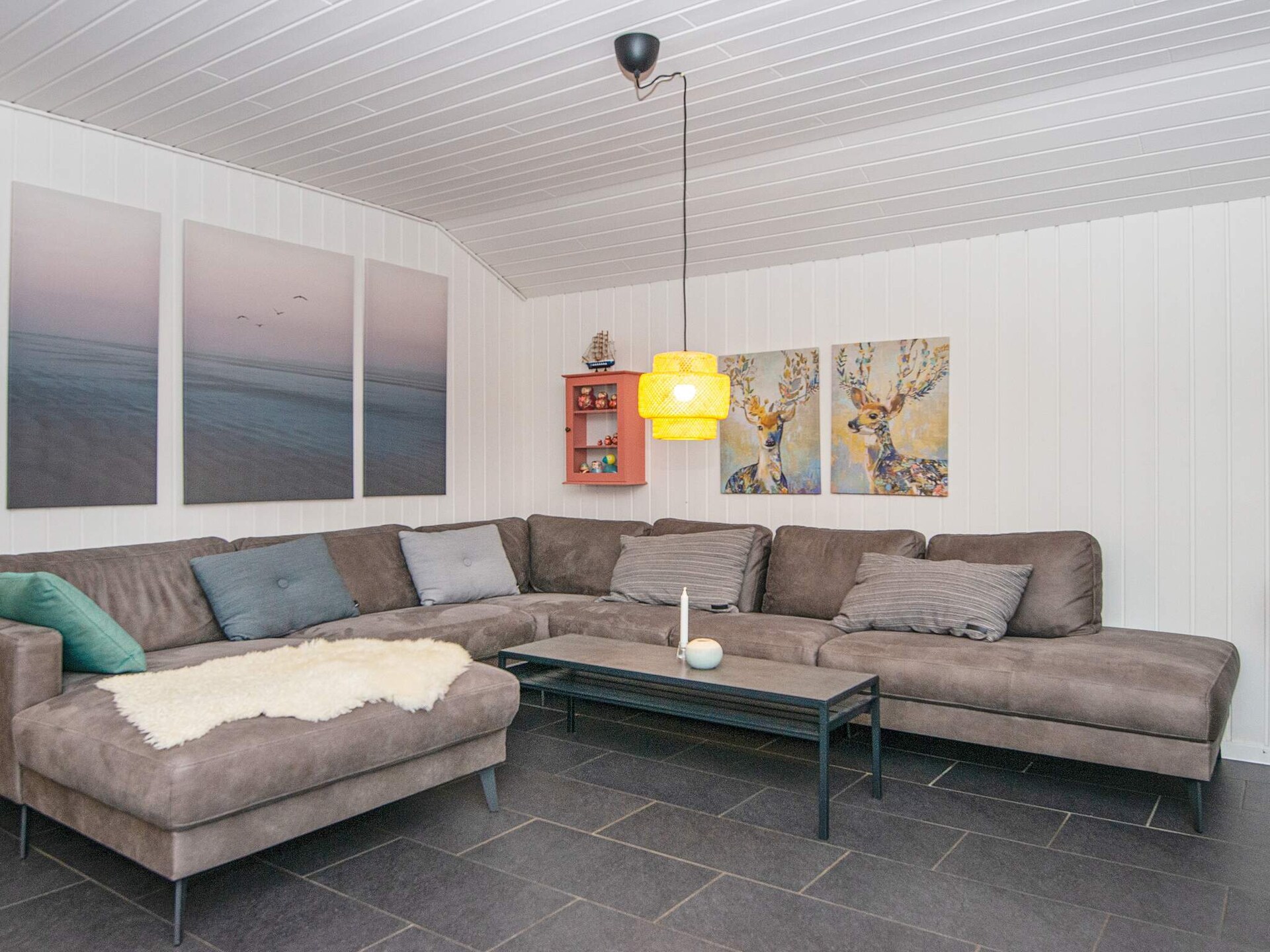 Op 700 m van zee: Modern vakantiehuis in Tarm voor 8 personen - foto 25
