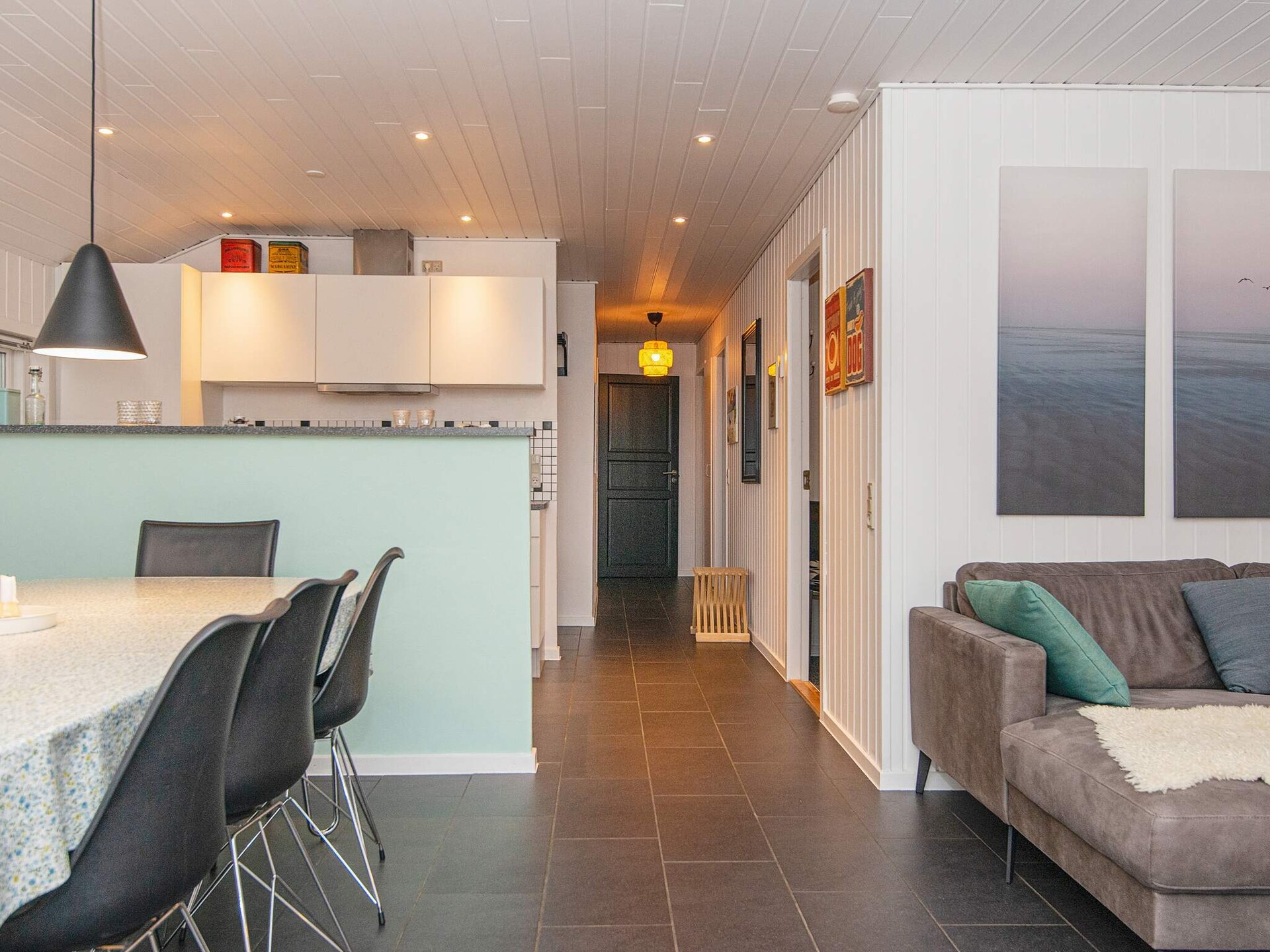 Op 700 m van zee: Modern vakantiehuis in Tarm voor 8 personen - foto 26