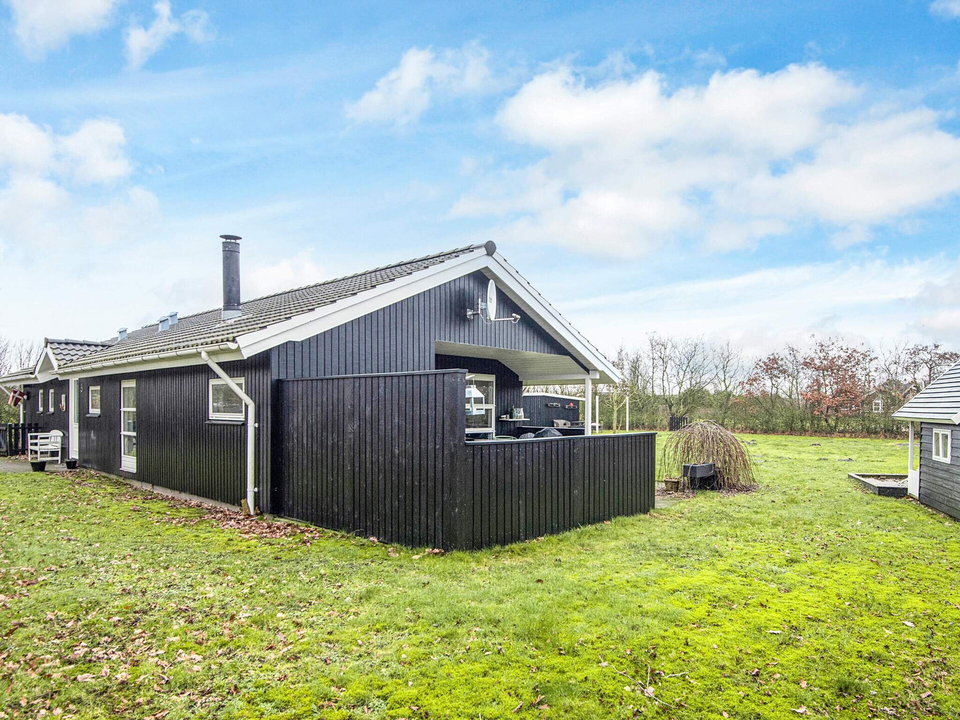 Op 700 m van zee: Modern vakantiehuis in Tarm voor 8 personen - foto 43