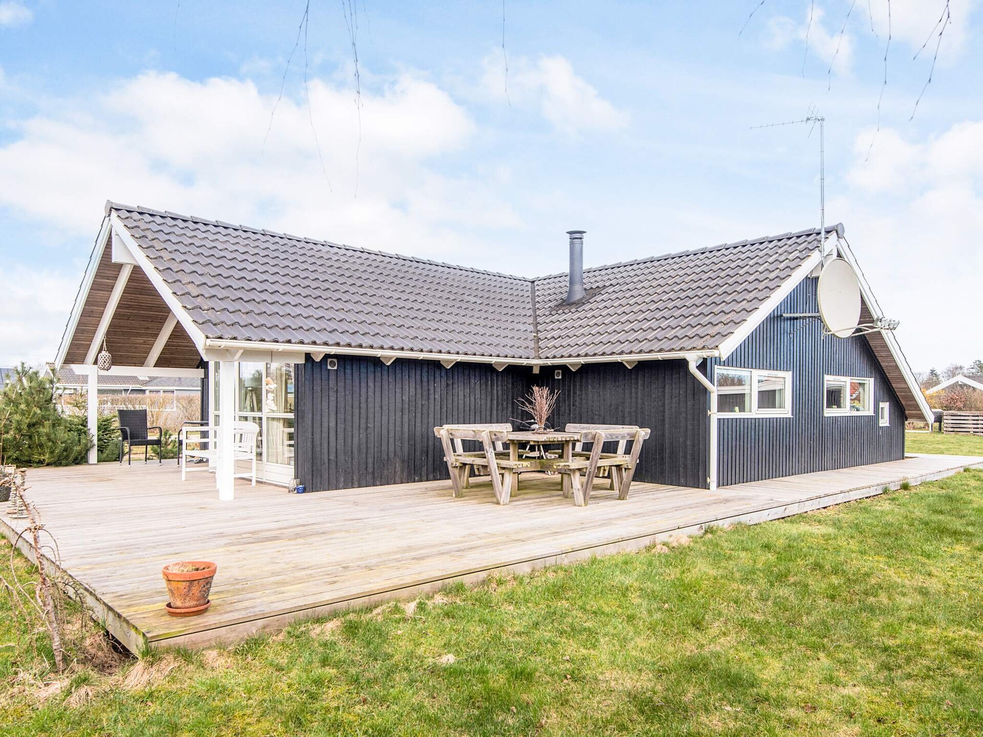Vrijstaand vakantiehuis op 300m van zee bij Glesborg - foto 39