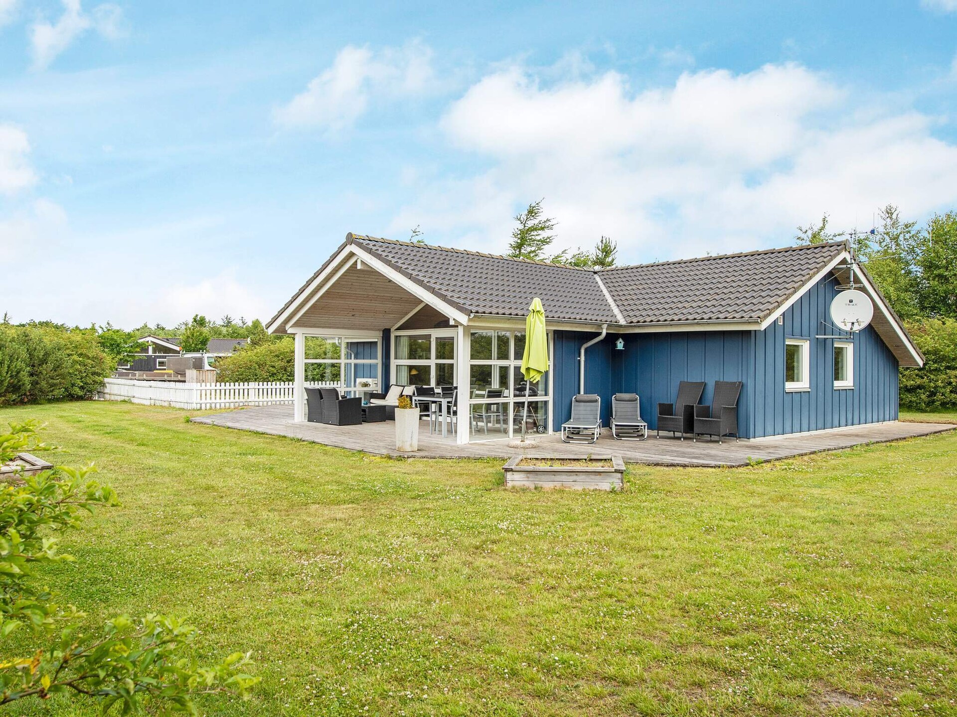 Vrijstaand vakantiehuis met whirlpool en sauna op 1 km van Ringkøbing Fjord - foto 1