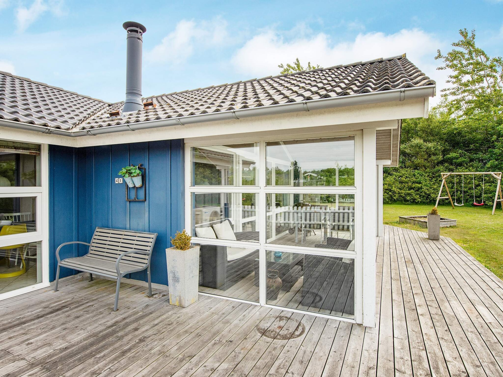 Vrijstaand vakantiehuis met whirlpool en sauna op 1 km van Ringkøbing Fjord - foto 39