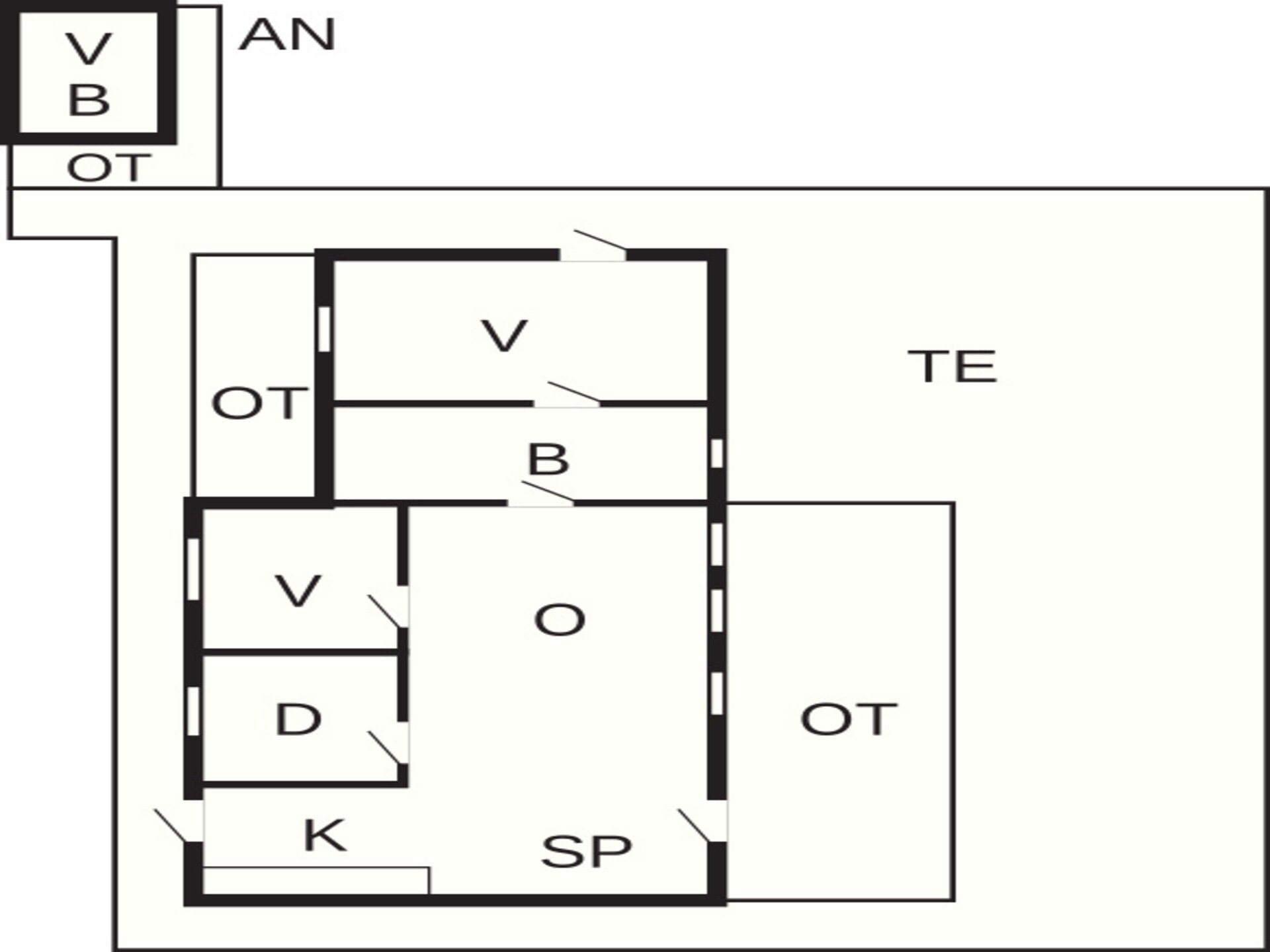 Comfortabel vakantiehuis met annex, 200m van het Kvie Sø meer - foto 36