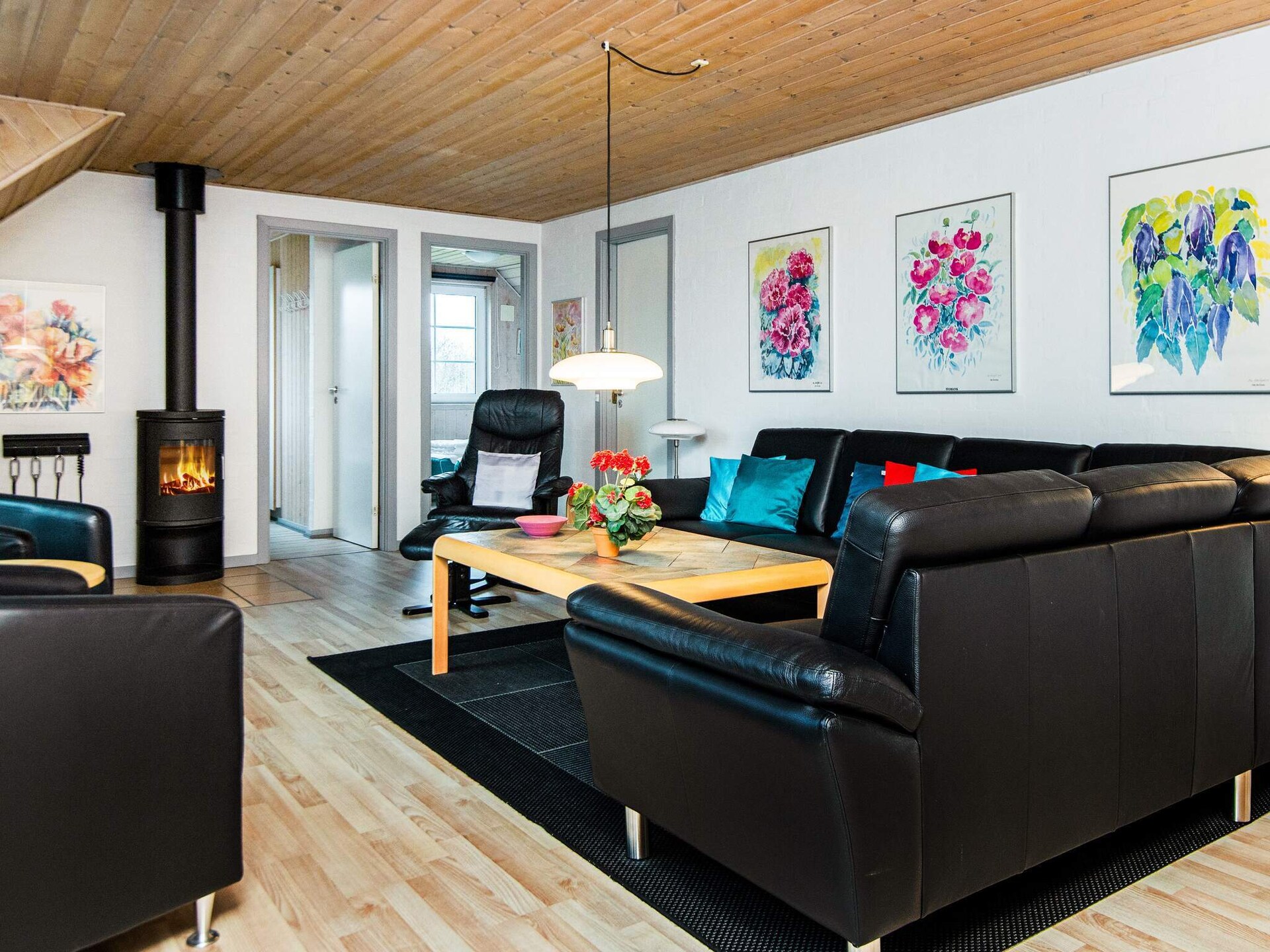 Ruim vakantiehuis met privézwembad, sauna & whirlpool bij Oksbøl - foto 12