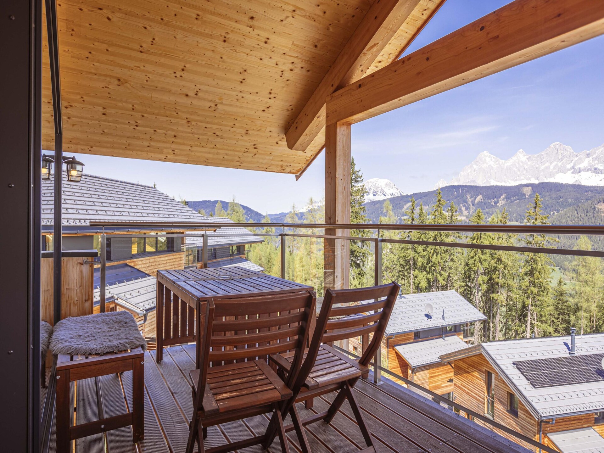 Luxe chalet direct aan de piste met sauna en Dachstein uitzicht - foto 19