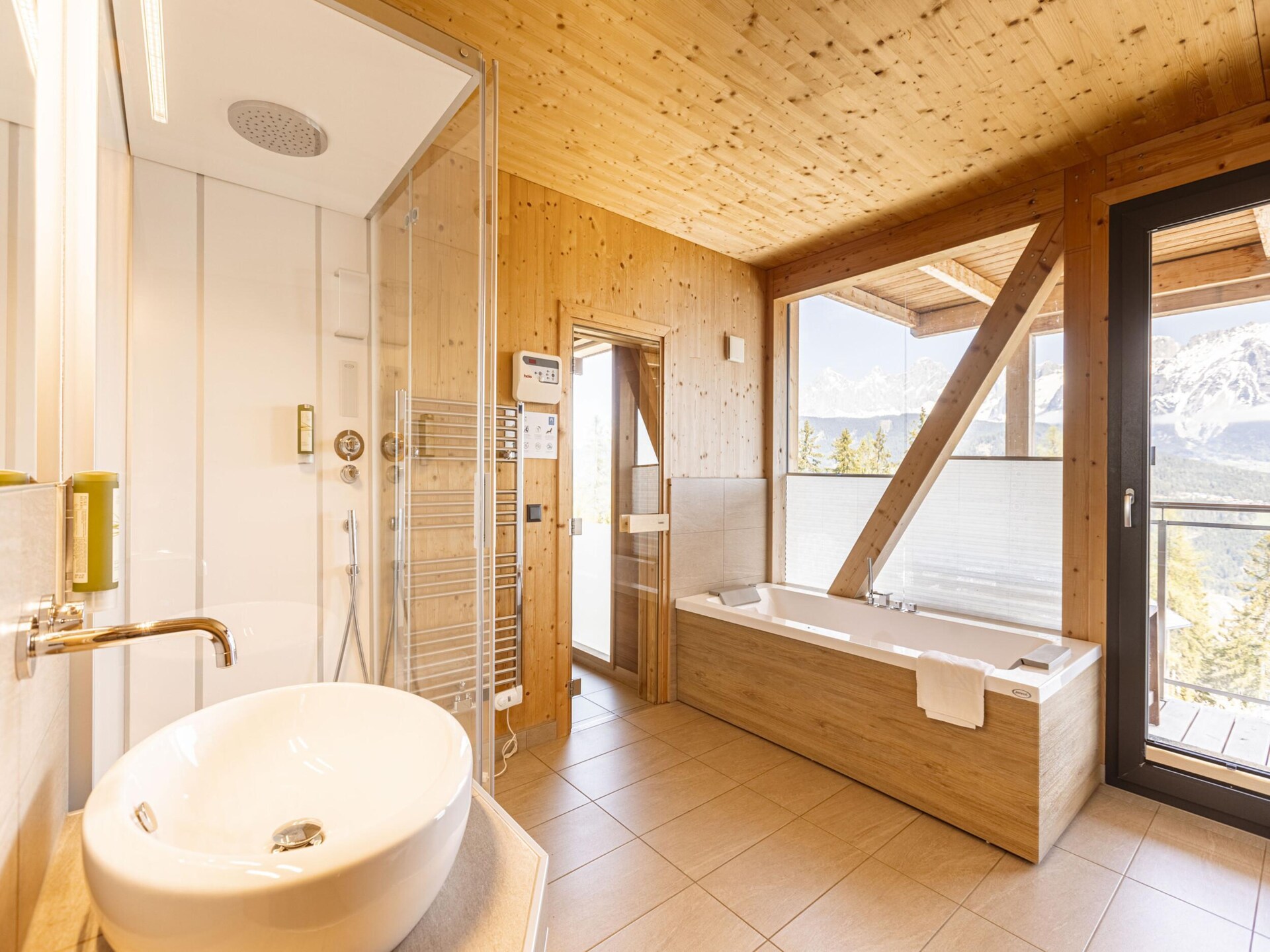 Luxe chalet direct aan de piste met sauna en Dachstein uitzicht - foto 17