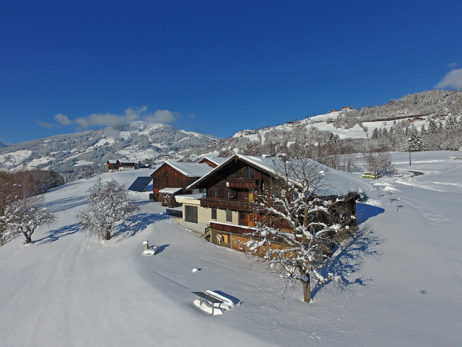 Gerenoveerd landhuis voor 15 personen direct aan skigebied KitzSki in Mittersill - foto 34