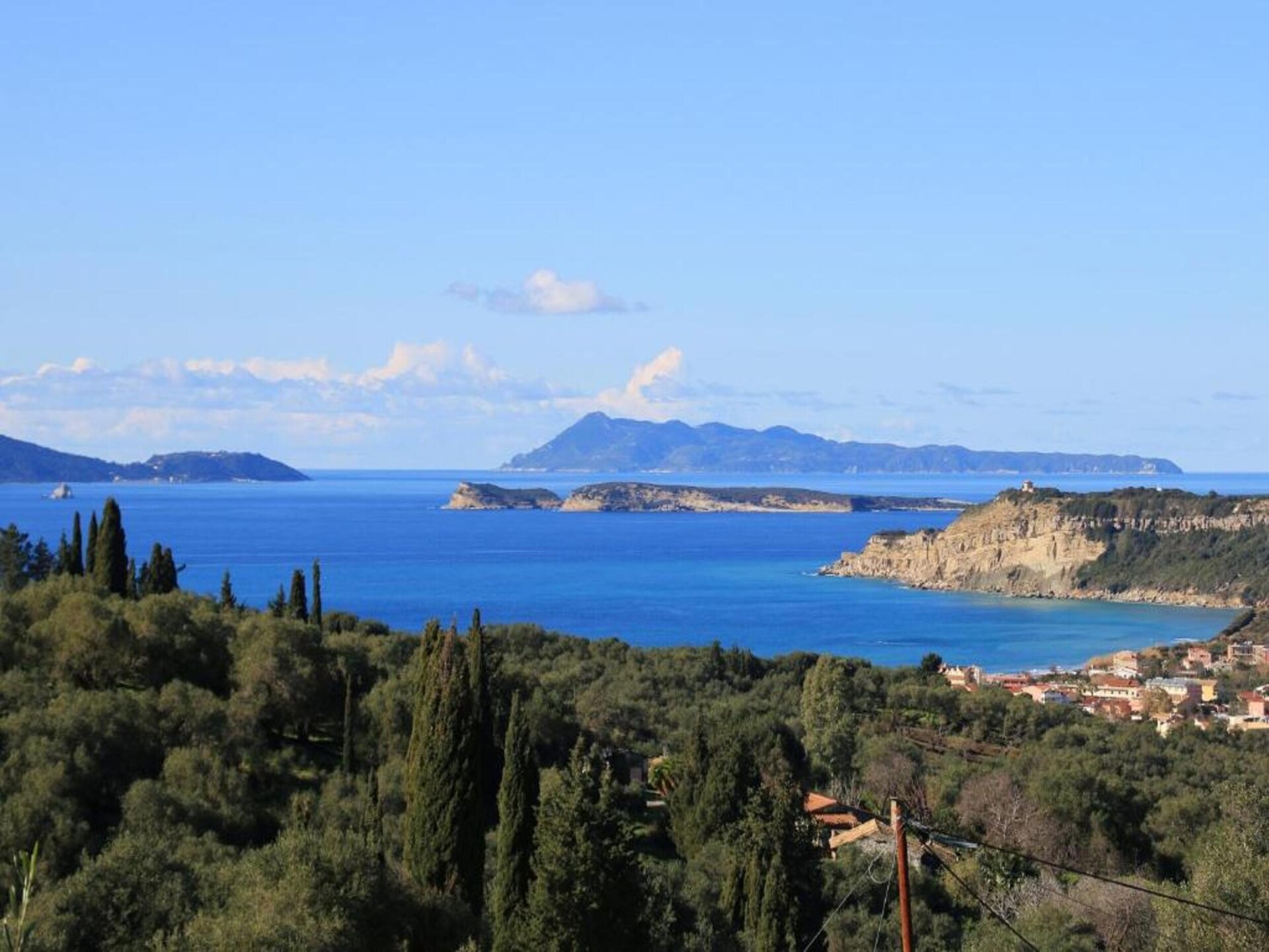Exclusieve villa met panoramisch uitzicht op Corfu-stad en privézwembad - foto 41