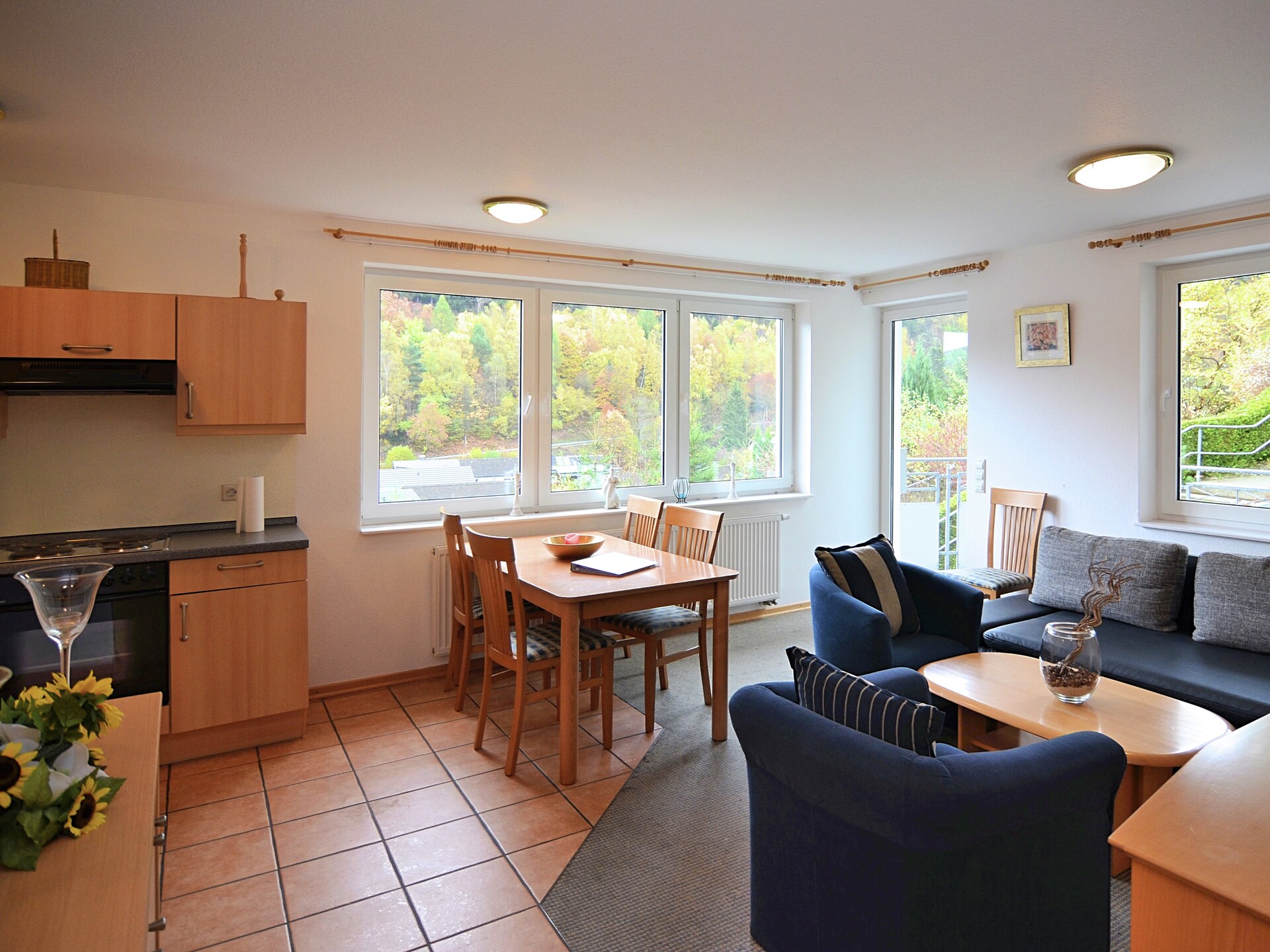 Appartement in Willingen: direct aan de piste, bos & golfbaan voor 6 personen - foto 11