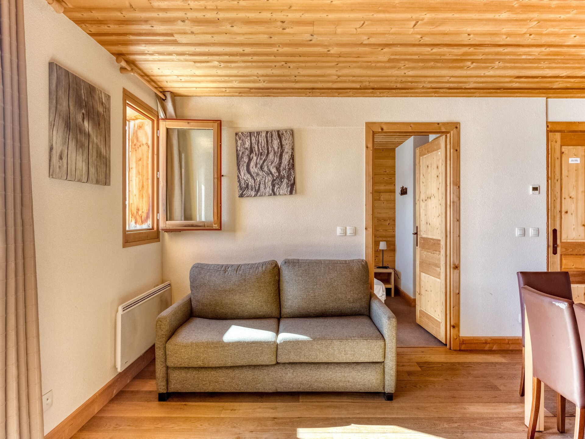 Appartement 6 pers. in Flaine, direct aan de piste met zwembad & sauna - foto 2