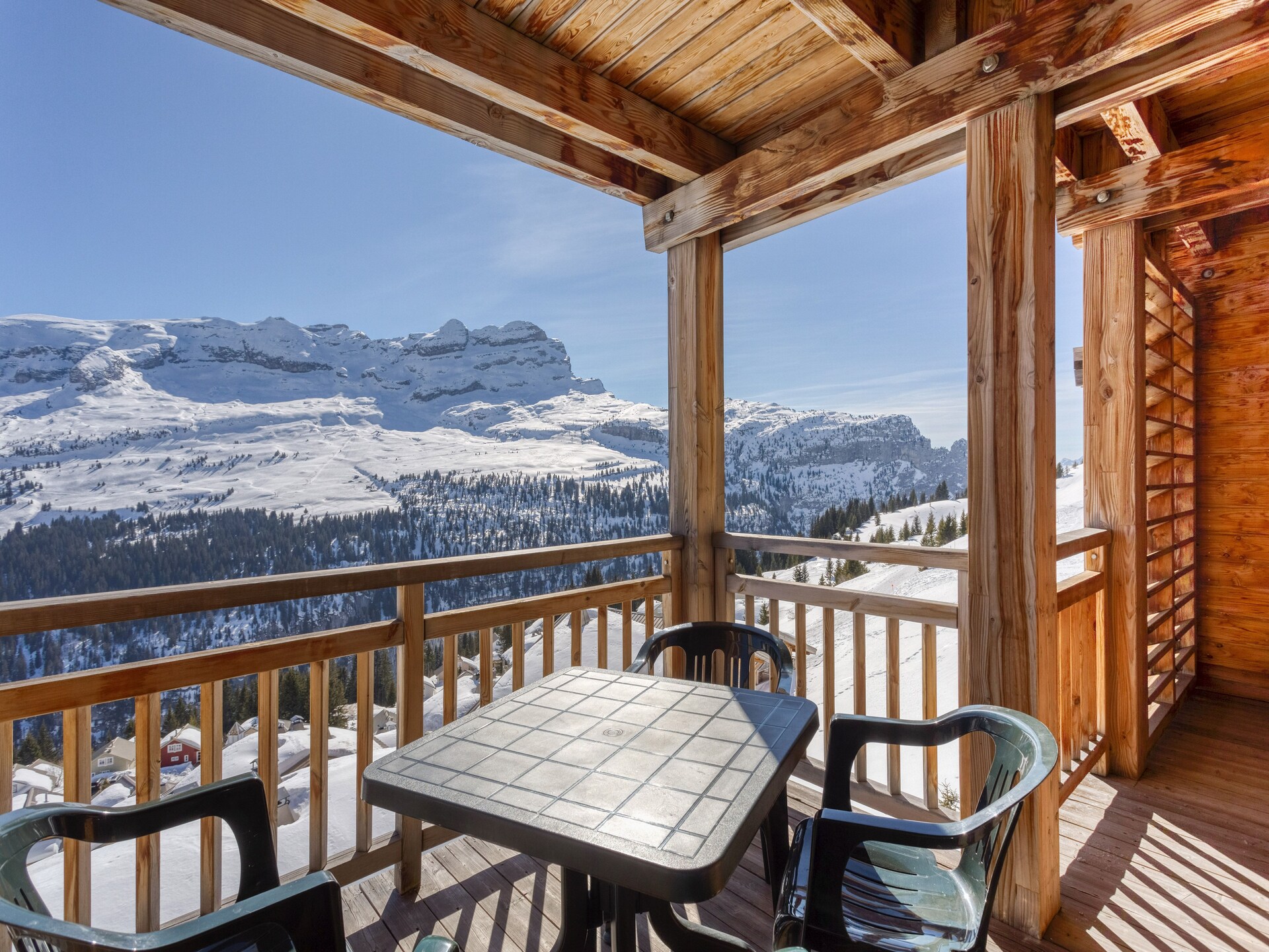 Ruim 4-slaapkamer appartement in Flaine, direct aan de piste voor 10 personen - foto 28