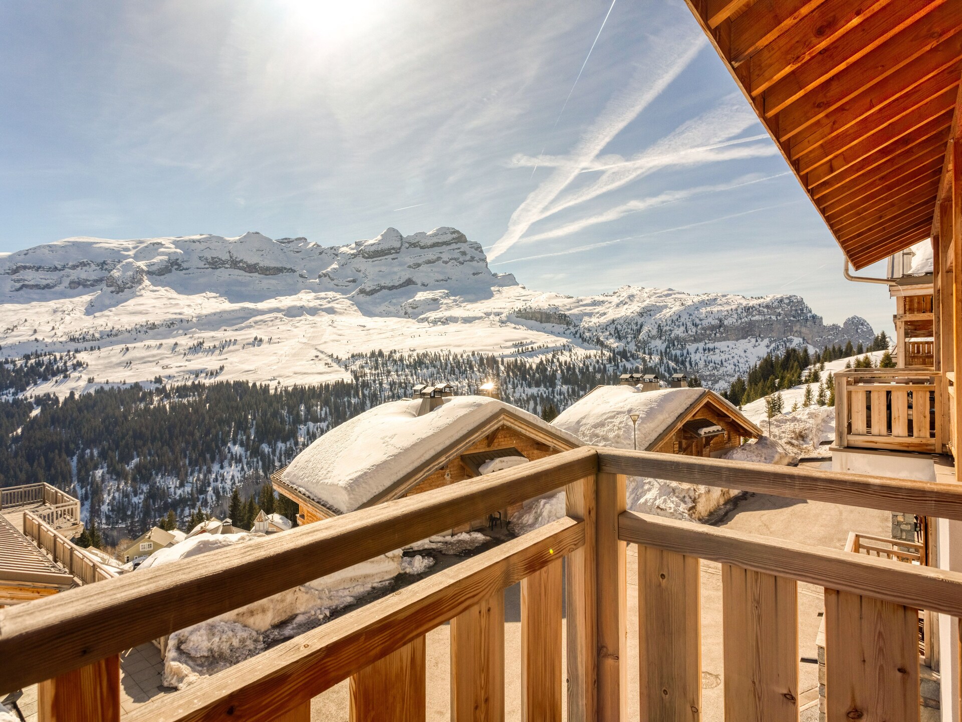 Ruim 5-slaapkamer appartement op de piste in het Grand Massif - foto 22