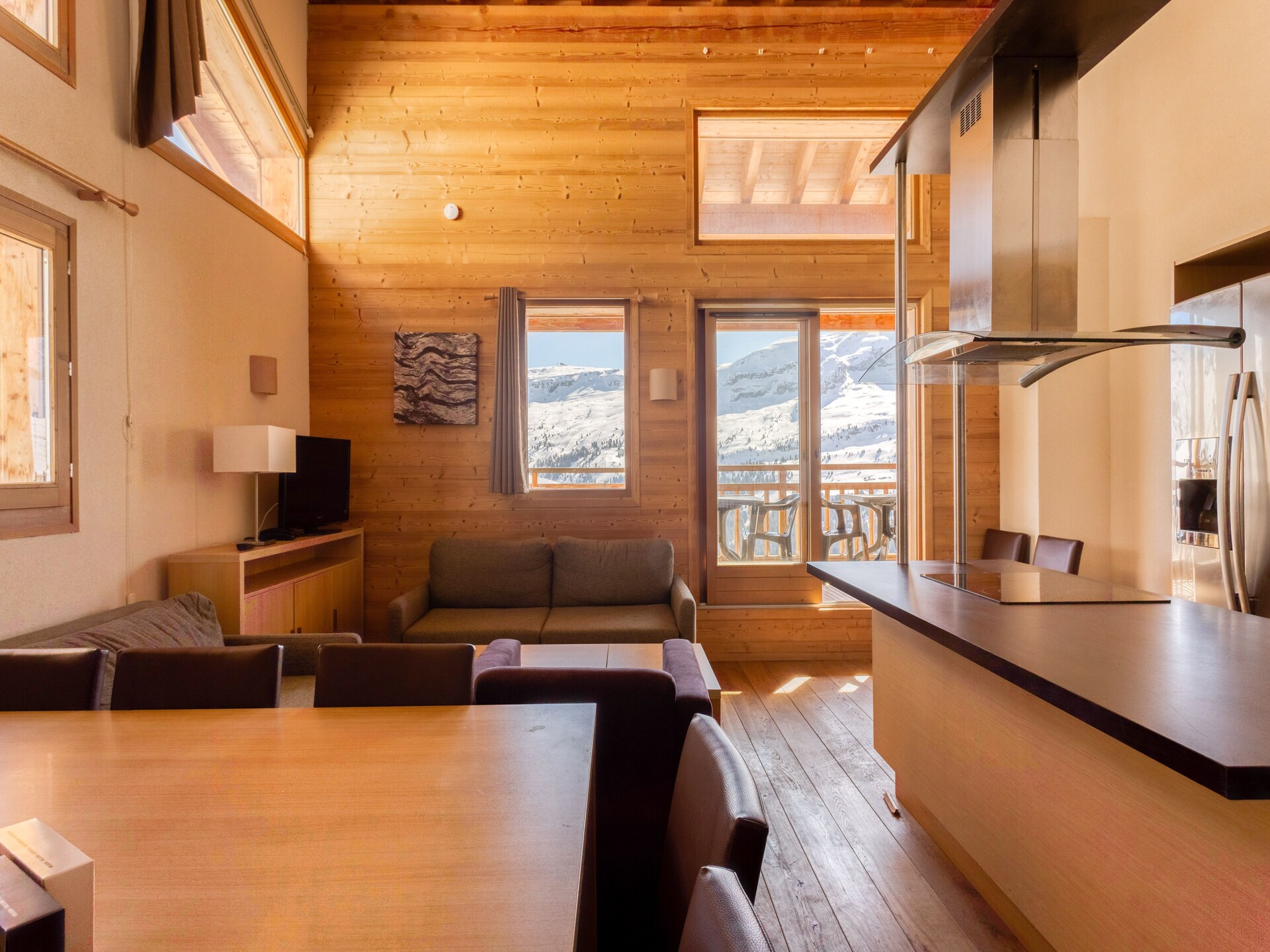 Ruim 5-slaapkamer appartement op de piste in het Grand Massif - foto 9