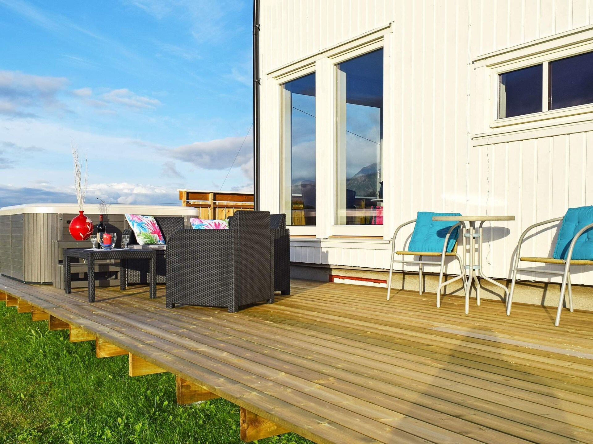 Ruim vakantiehuis met panoramisch uitzicht op zee en de Lofoten - foto 29