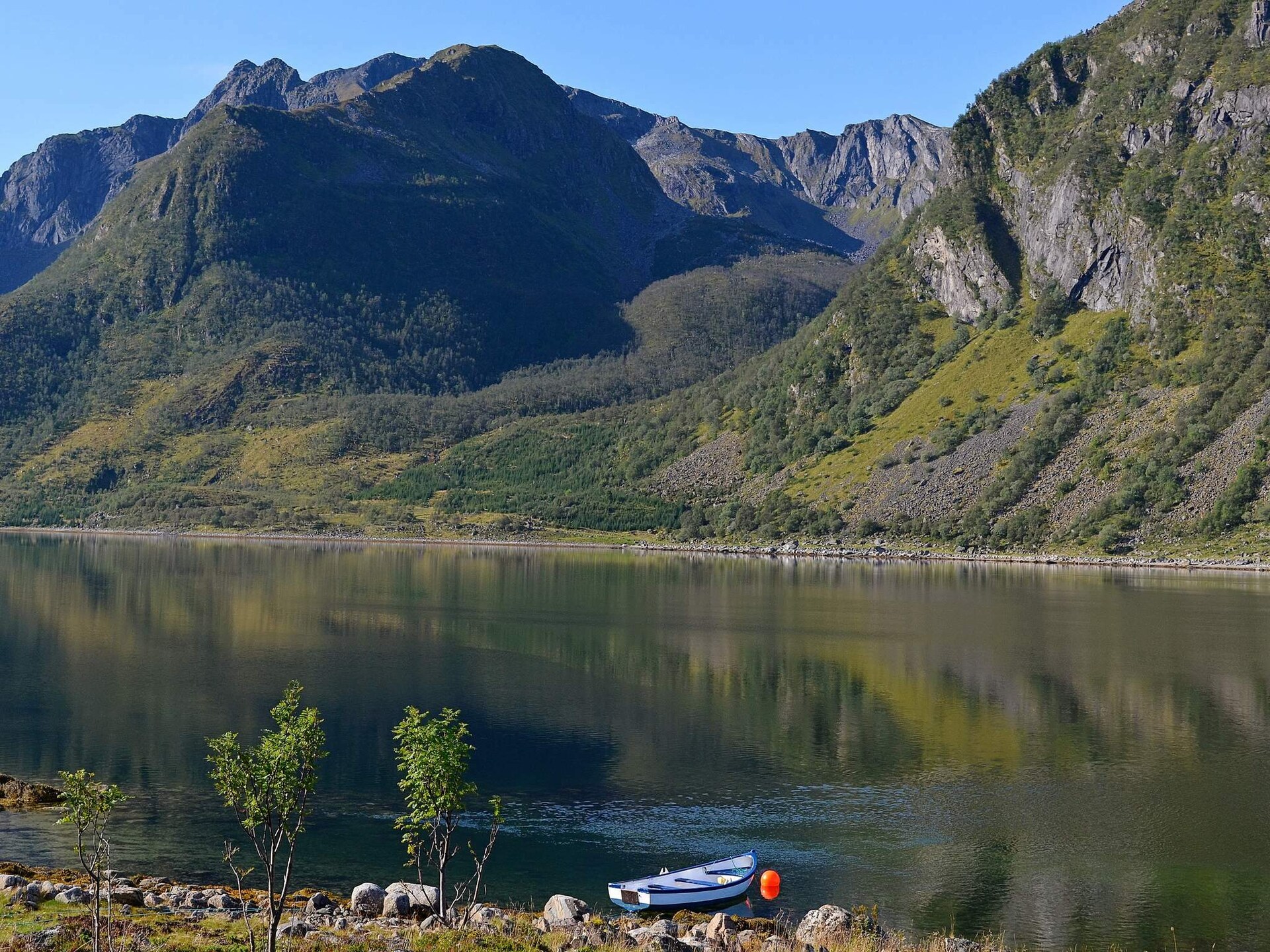Ruim vakantiehuis met panoramisch uitzicht op zee en de Lofoten - foto 33