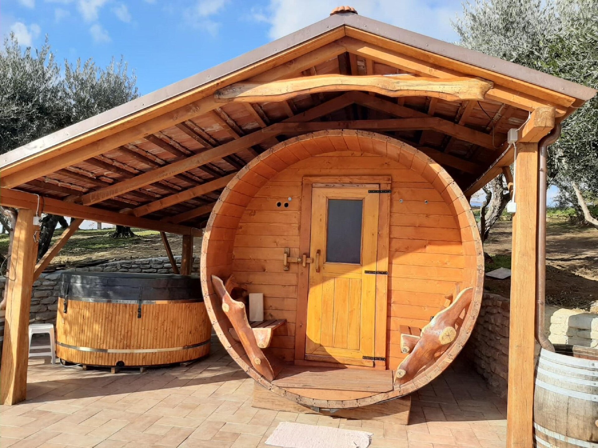 Rustiek appartement in Toscaans-Romagnools bos met zwembad en sauna - foto 3