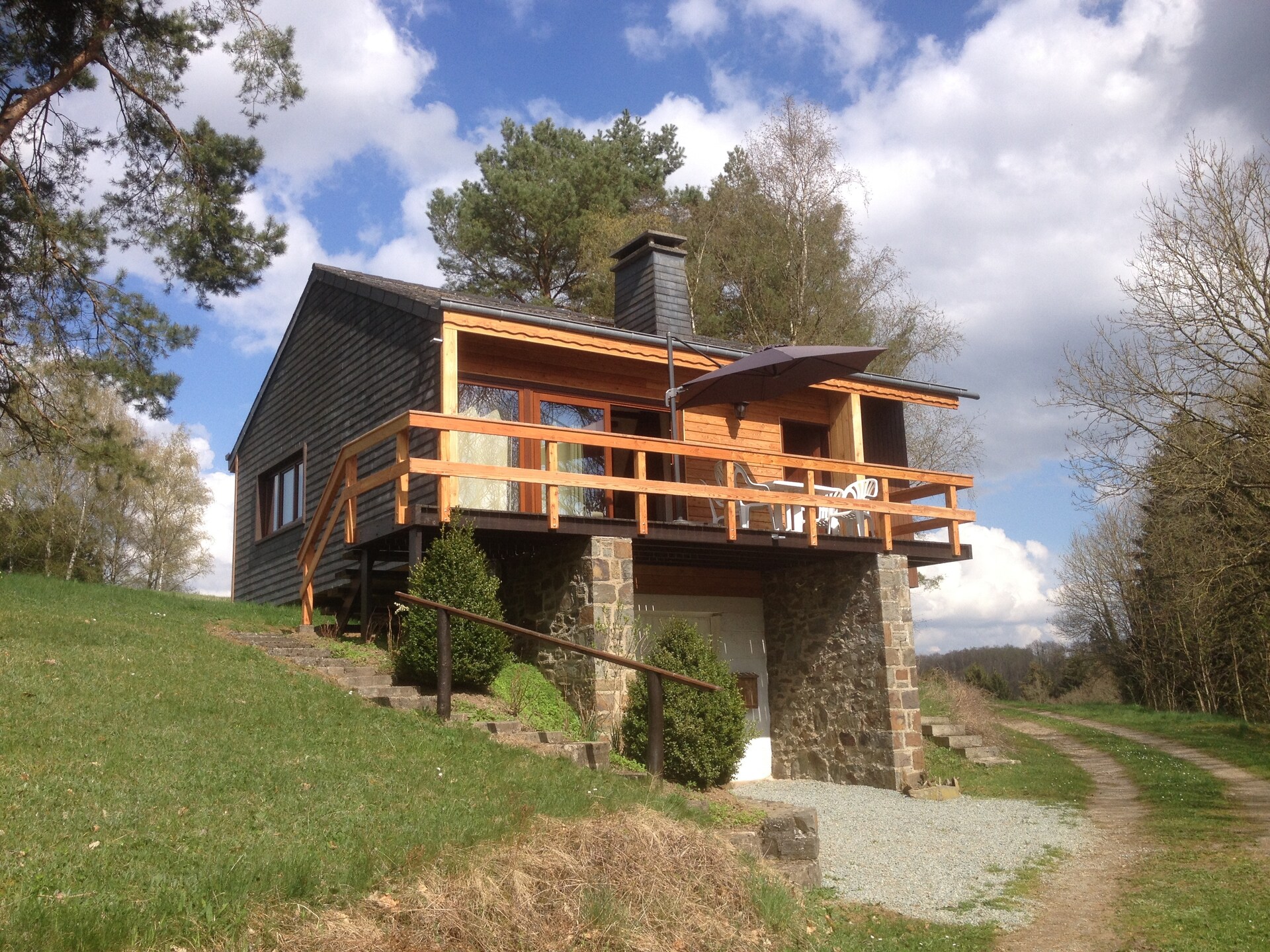 Vrijstaand chalet voor 4 personen in de bossen van Nassogne - foto 5