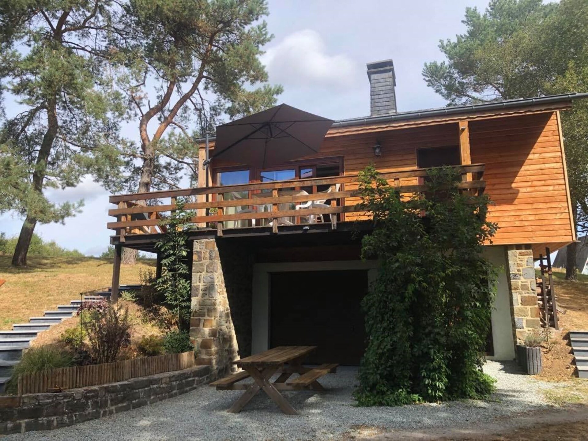 Vrijstaand chalet voor 4 personen in de bossen van Nassogne - foto 7
