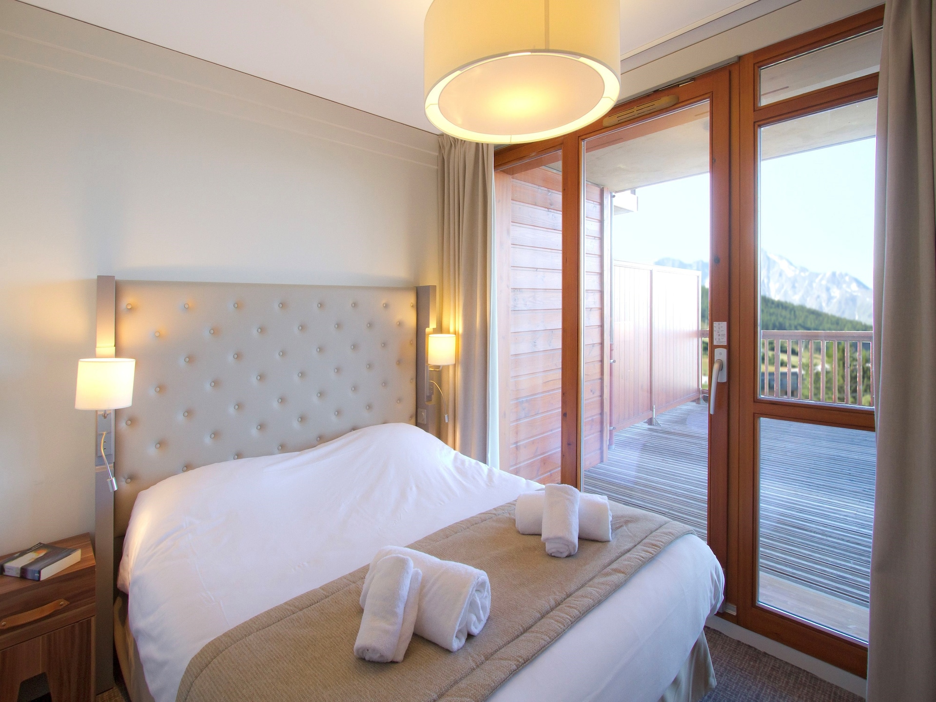 Alpine suite voor 6 in Bourg-Saint-Maurice met zwembad en sauna - foto 15