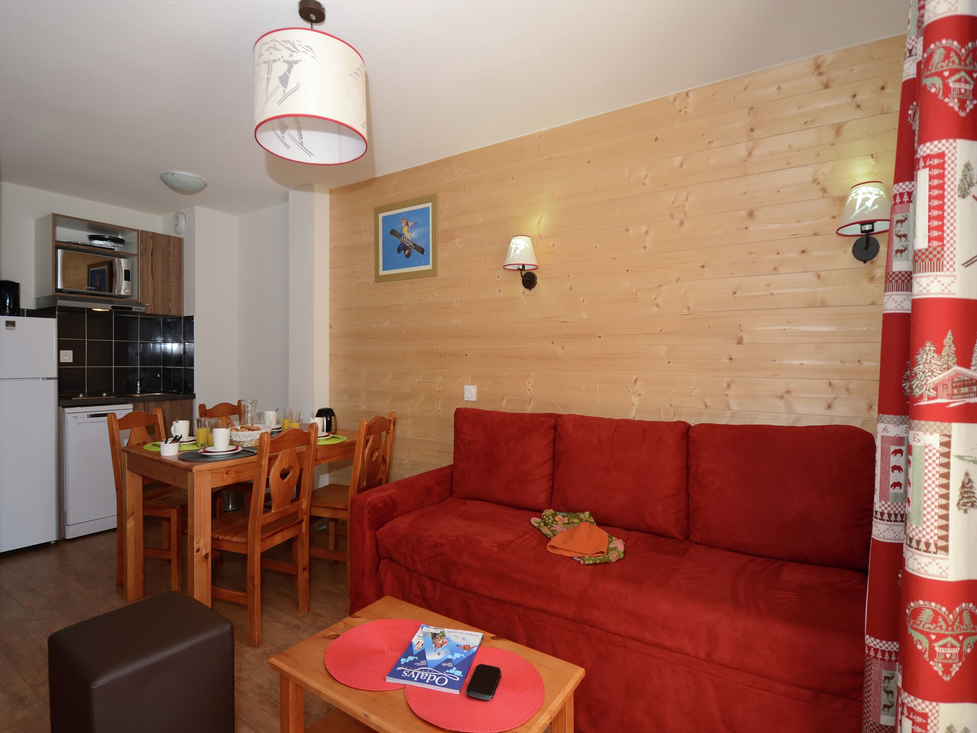 Appartement 6 pers. in Les Deux Alpes – vlakbij de pistes & hondvriendelijk - foto 12
