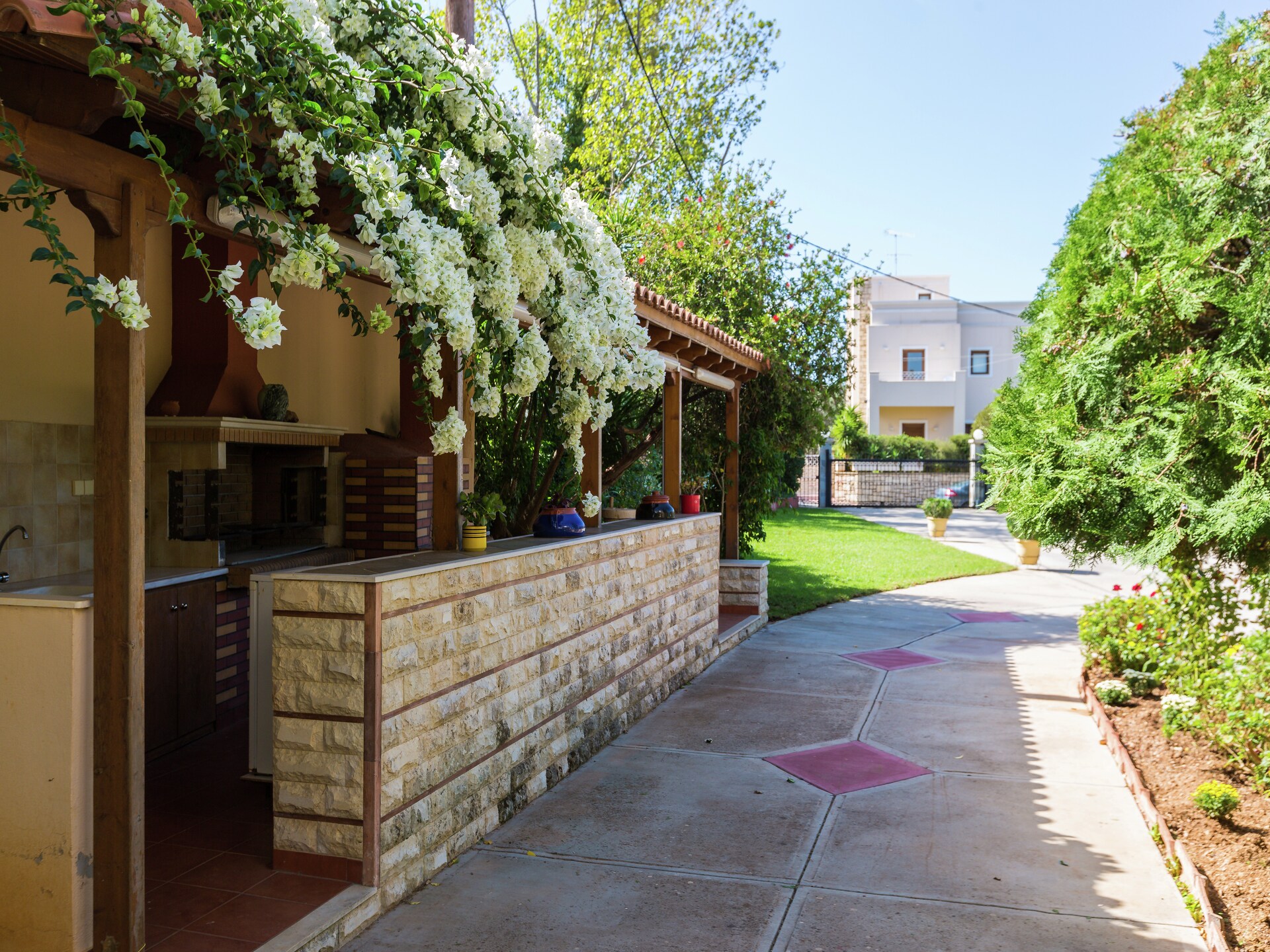 Romantisch appartement met tuin en uitzicht nabij Rethymnon, 2 km van zee - foto 15