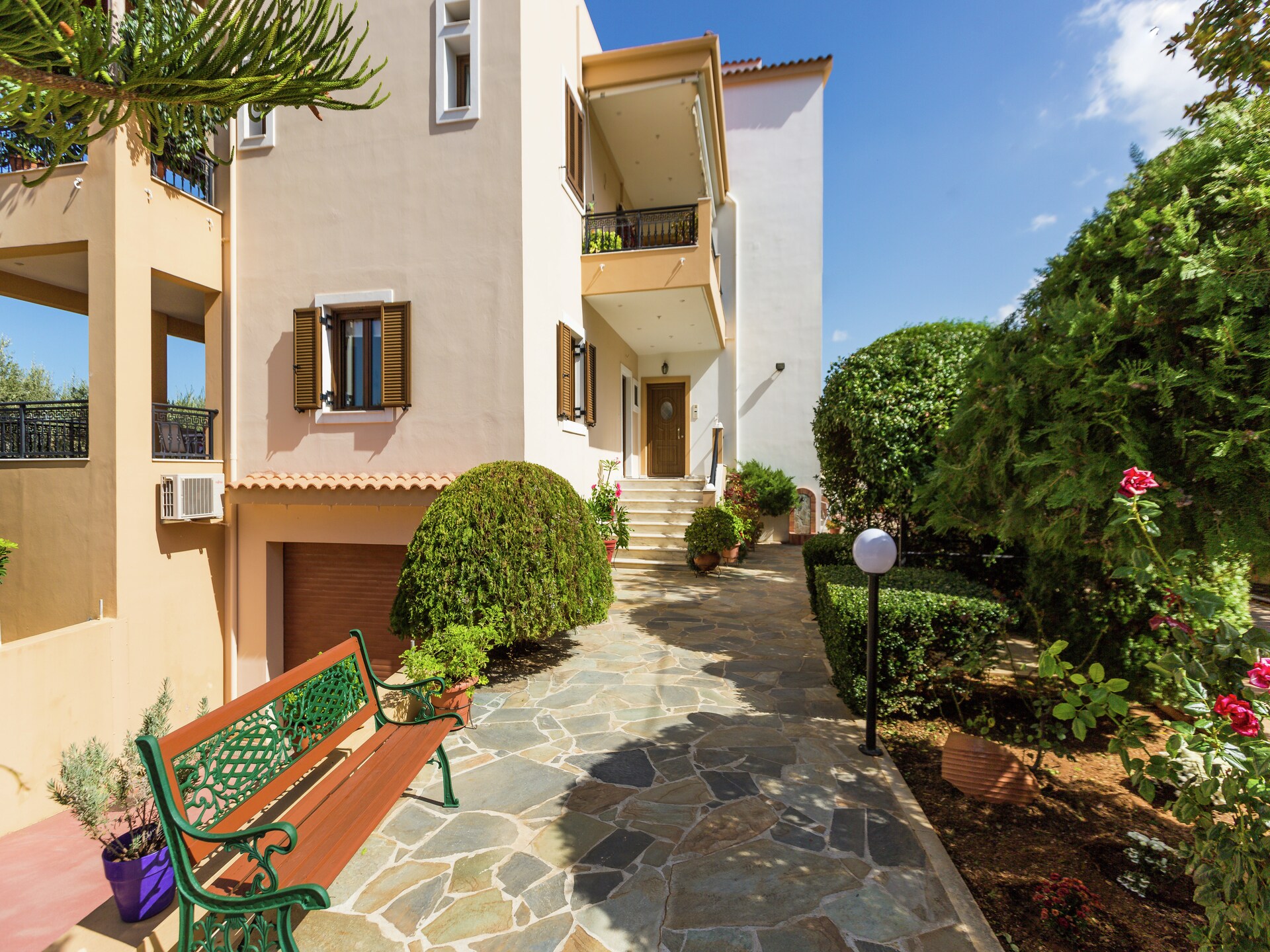 Romantisch appartement met tuin en uitzicht nabij Rethymnon, 2 km van zee - foto 16