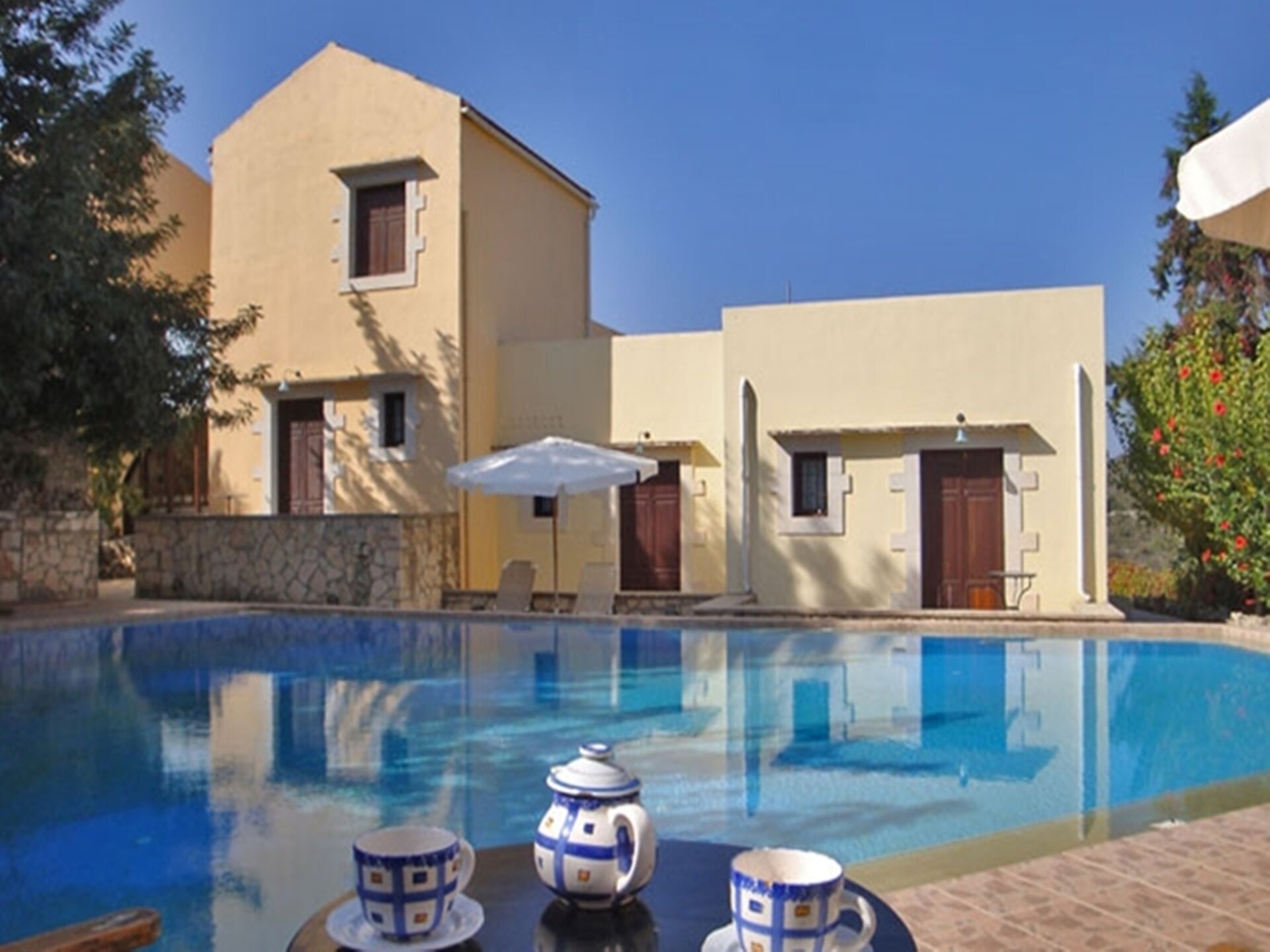 Knusse studio op Kreta met zwembad, nabij strand en authentiek Douliana - foto 16