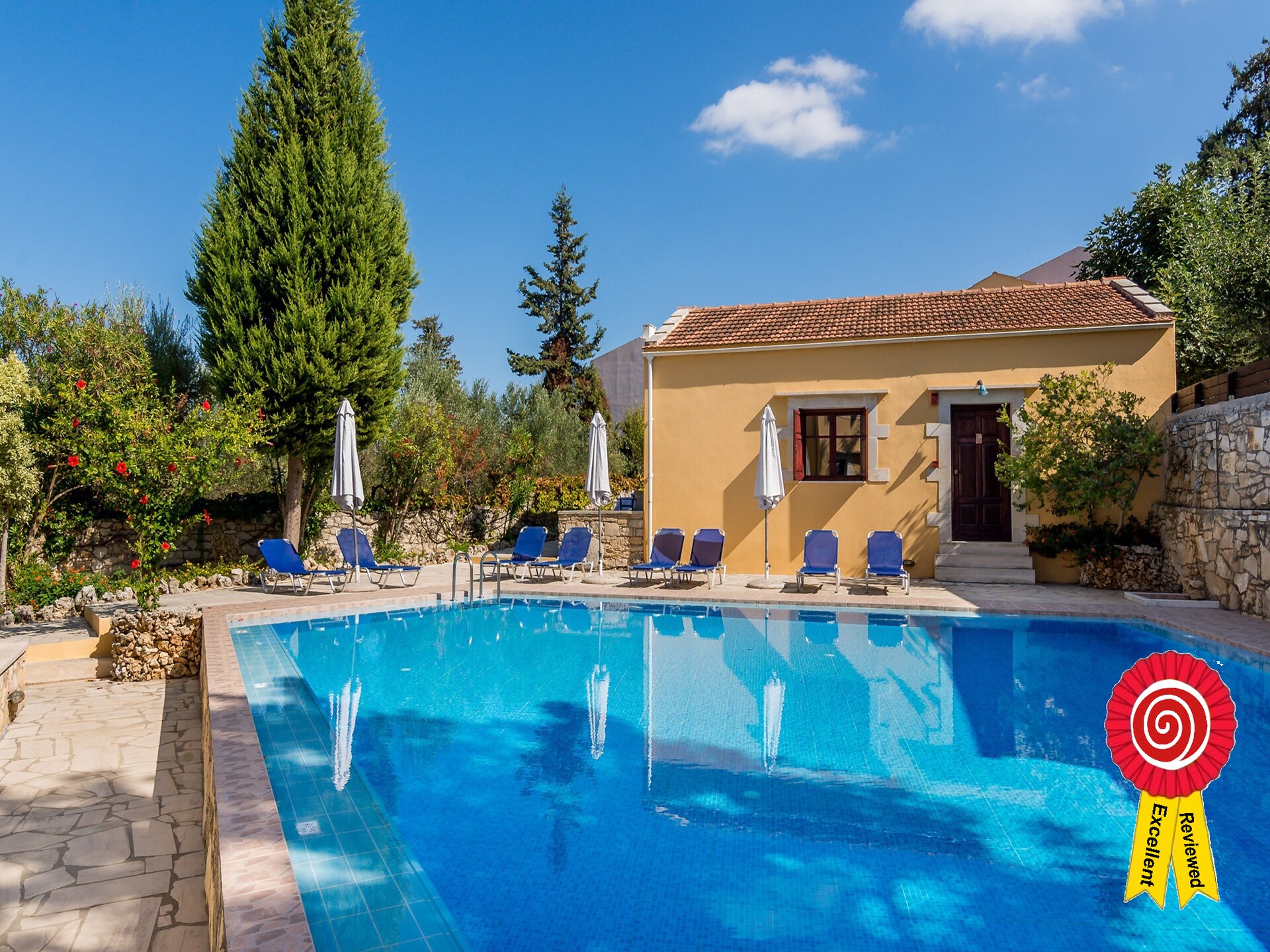Knusse studio op Kreta met zwembad, nabij strand en authentiek Douliana - foto 10