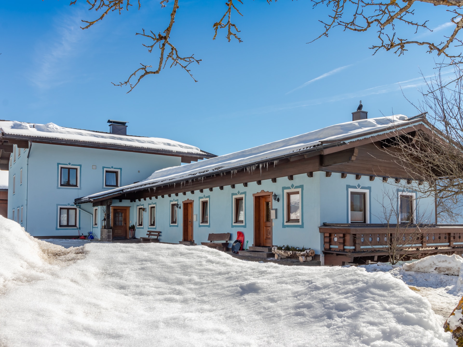 Op 1,0 km van de piste: Sfeervol appartement in Mittersill - foto 21