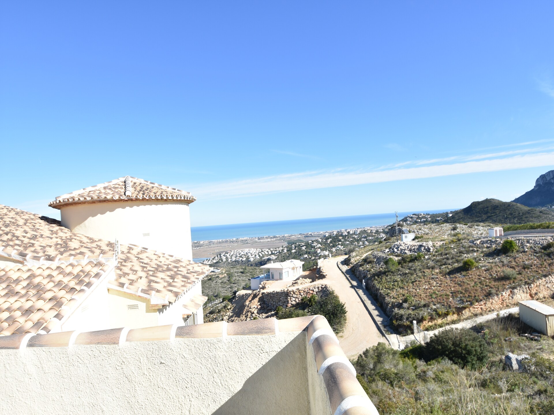 Villa El Sueño: Panoramisch zeezicht, privézwembad en golf nabij Rafol d'Almunia - foto 35