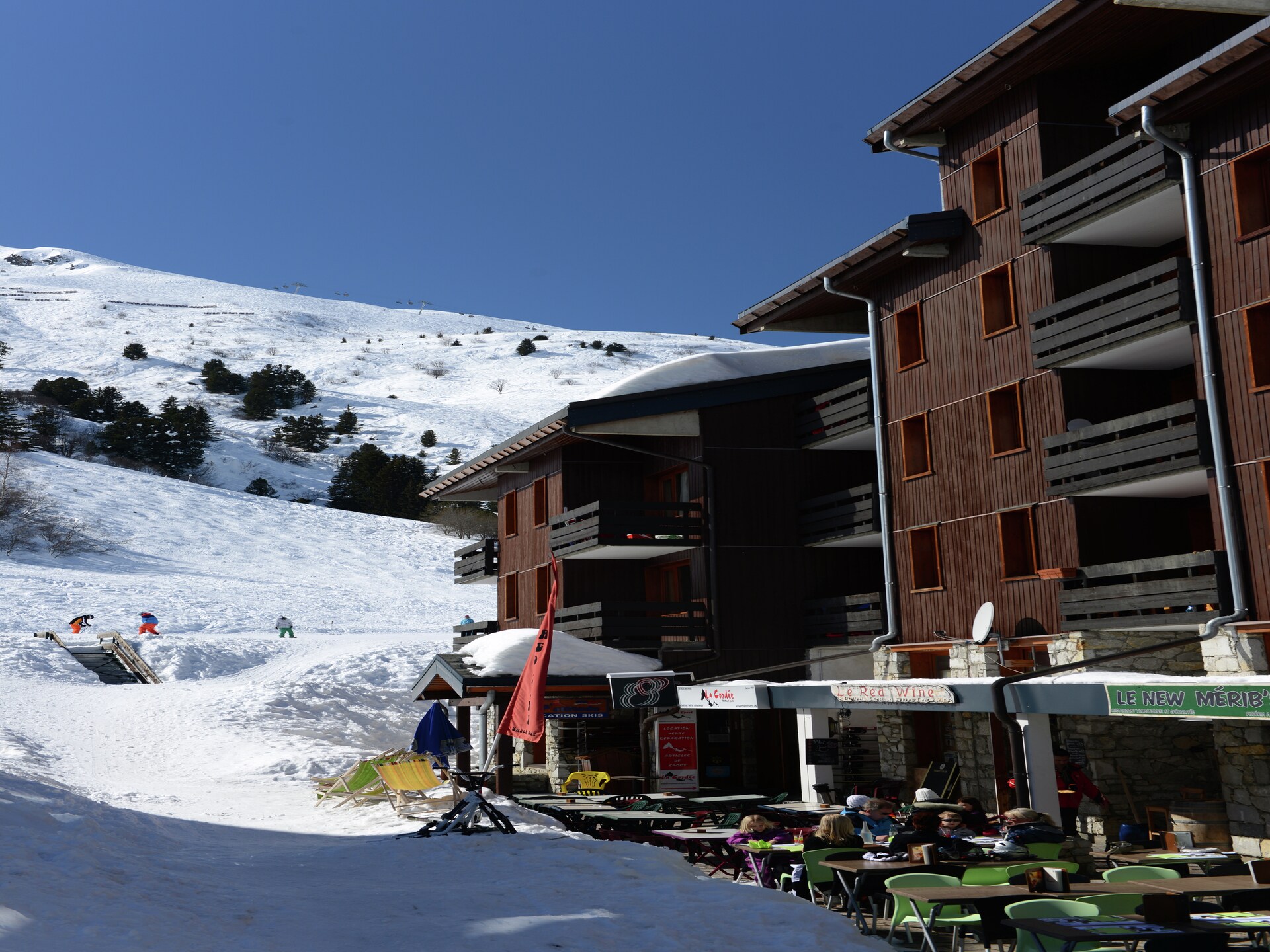 Appartement direct aan de piste in Les 3 Vallées met balkon en uitzicht - foto 5