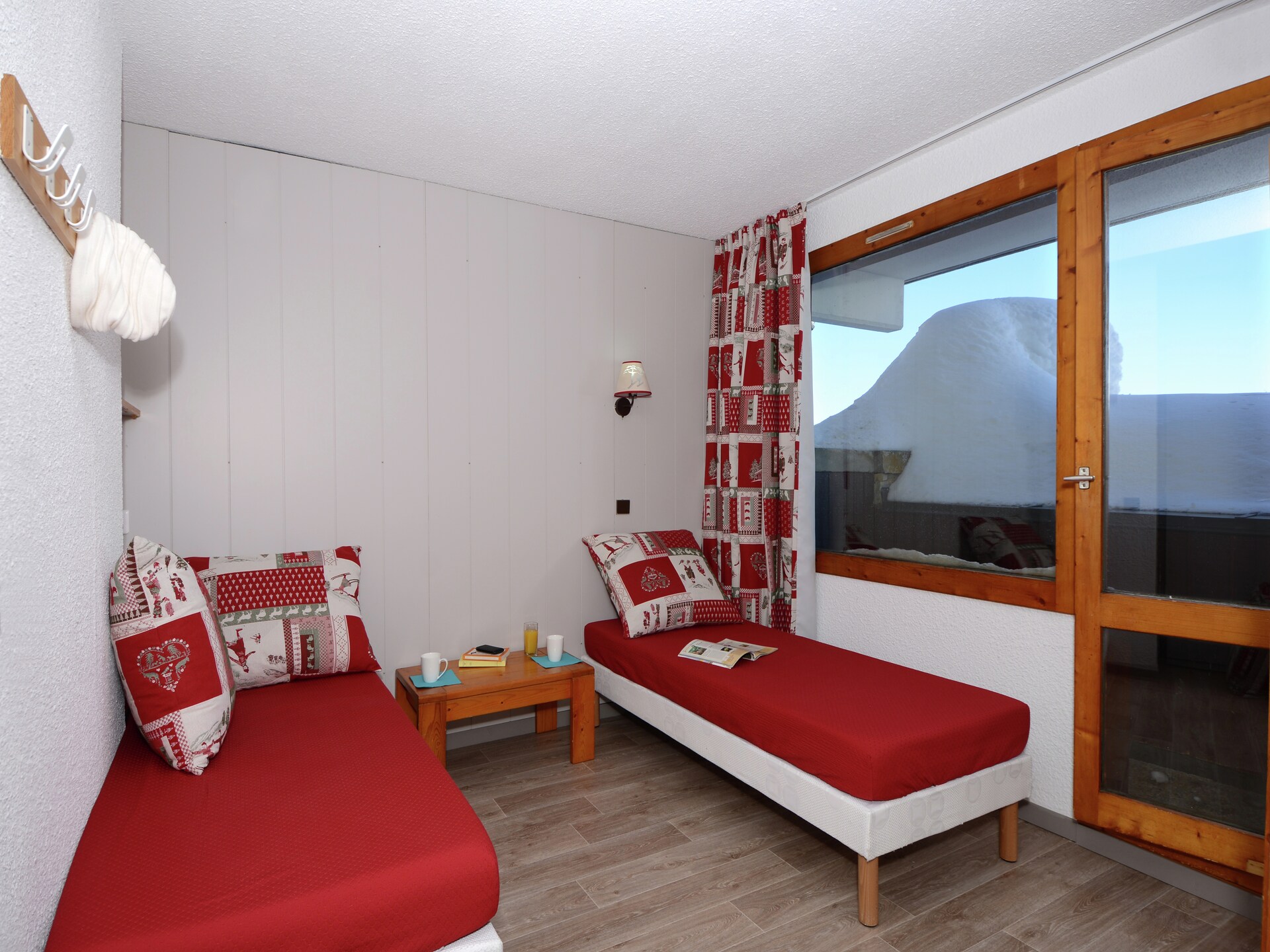 Appartement direct aan de piste in Les 3 Vallées met balkon en uitzicht - foto 2