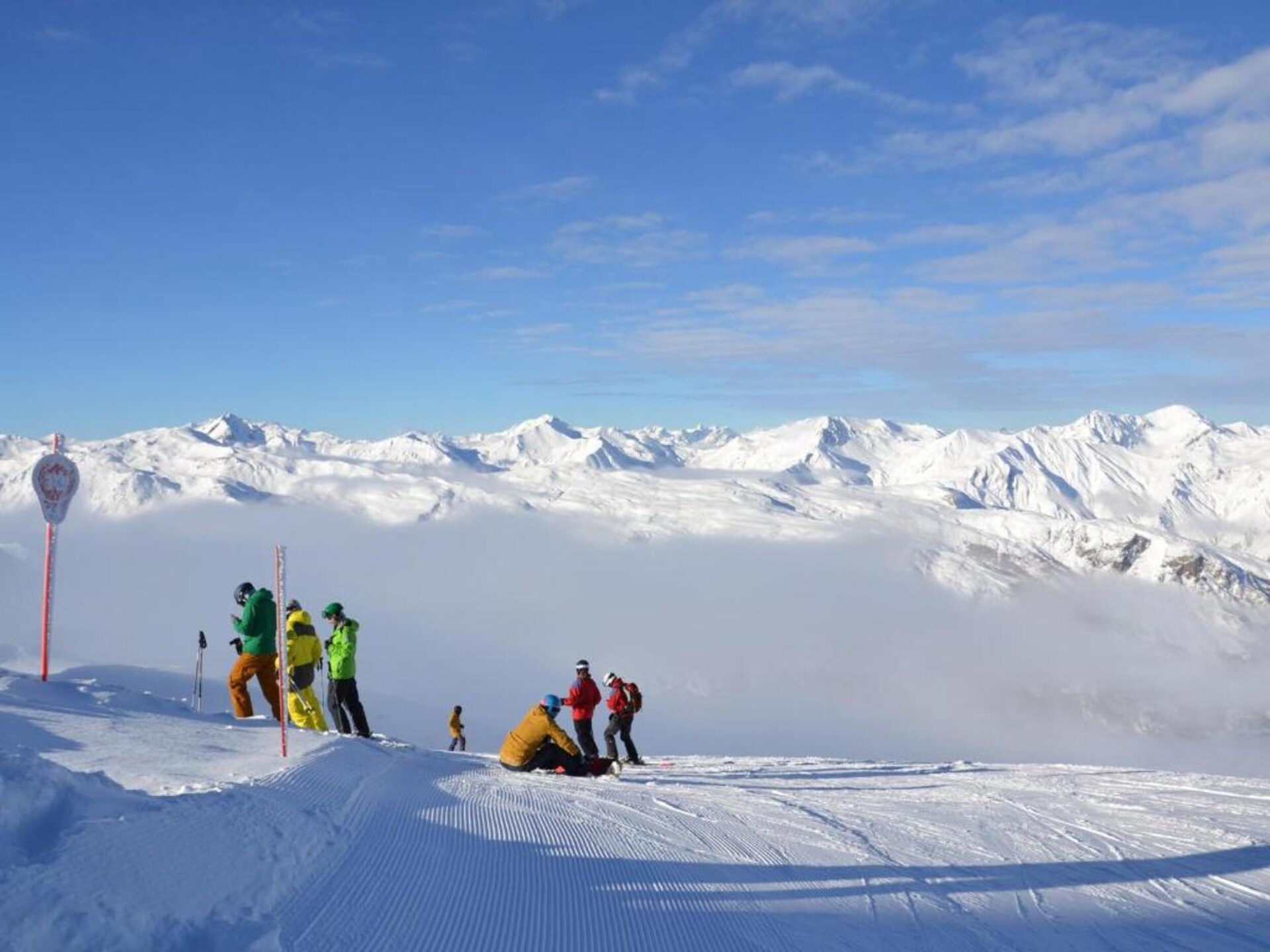 Appartement direct aan de piste in Les 3 Vallées met balkon en uitzicht - foto 32