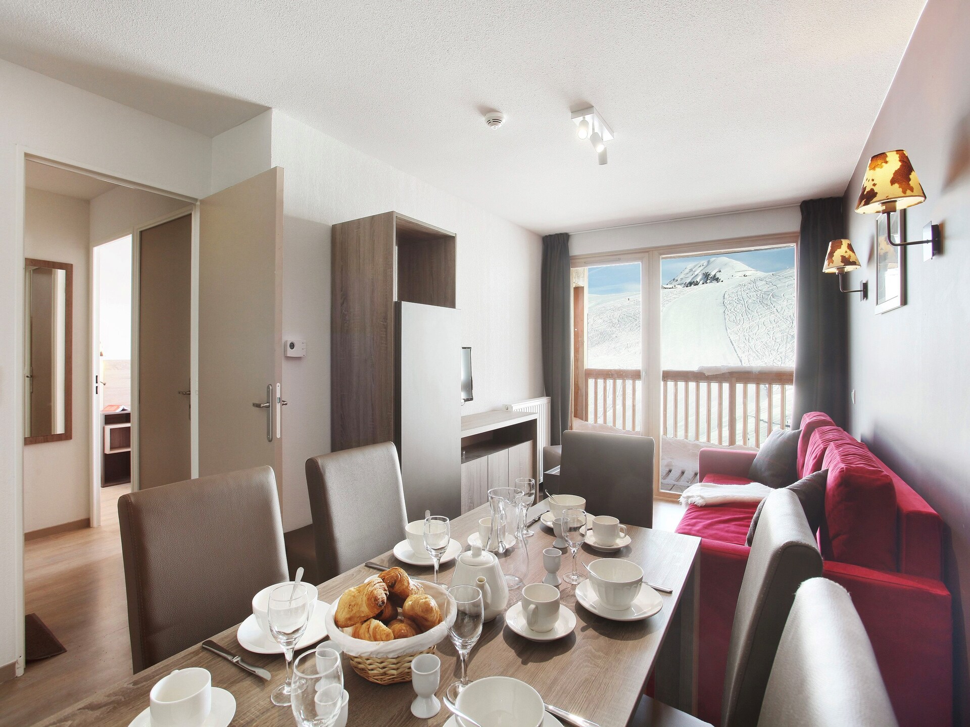 Sfeervol appartement voor 2 personen in Plagne Villages - foto 10
